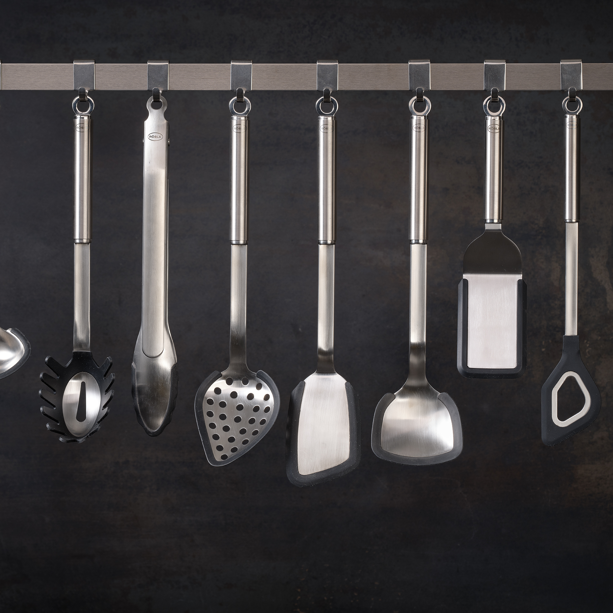 Gourmetzange 23 cm Silikonrand