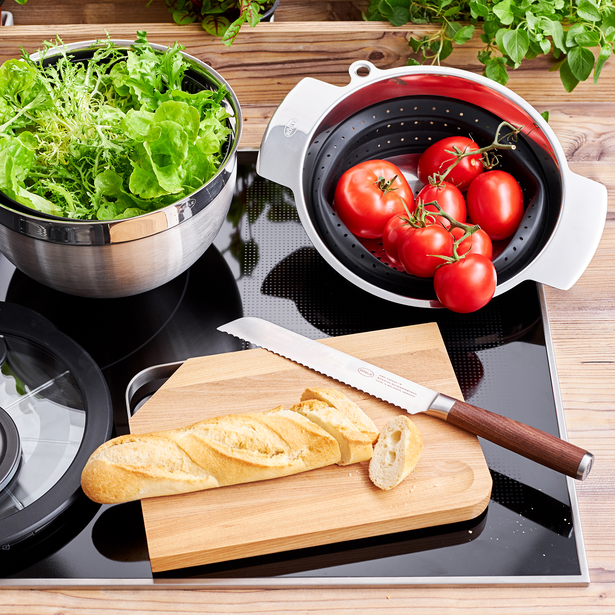 Brotmesser Masterclass mit Wellenschliff 20 cm