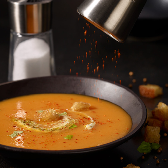 Tomaten-Paprikasuppe