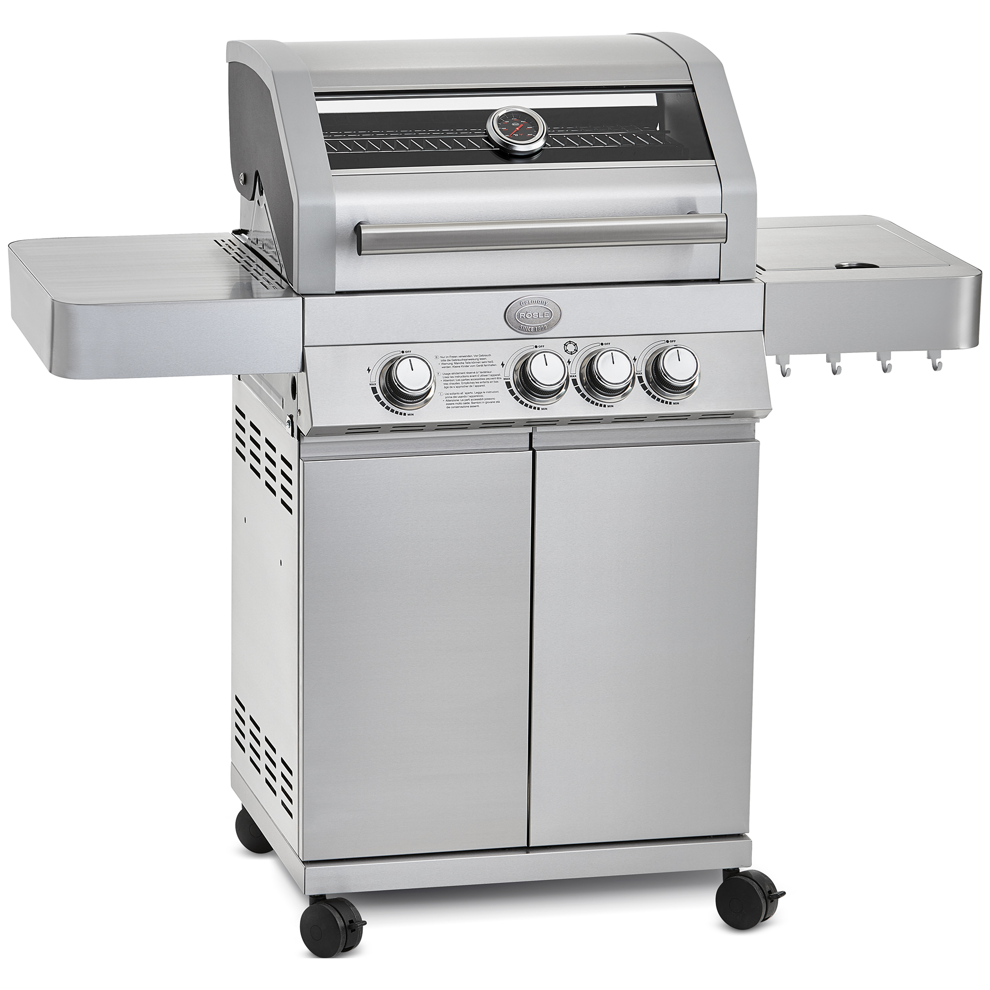 Gasgrill BBQ-Station Videro G3 Edelstahl 50 mbar (Modelljahr bis 2020)