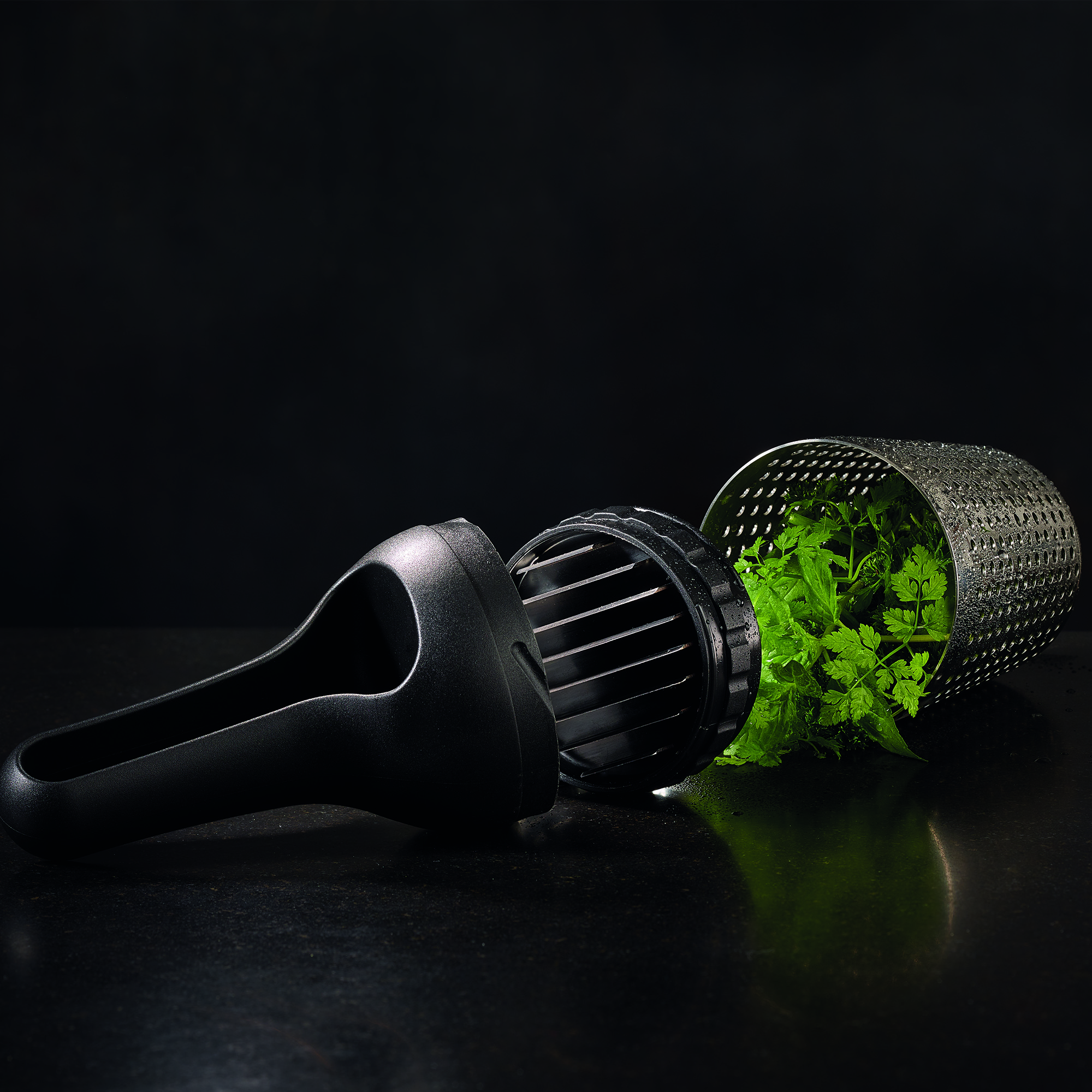 Herb Shower with weighing knife