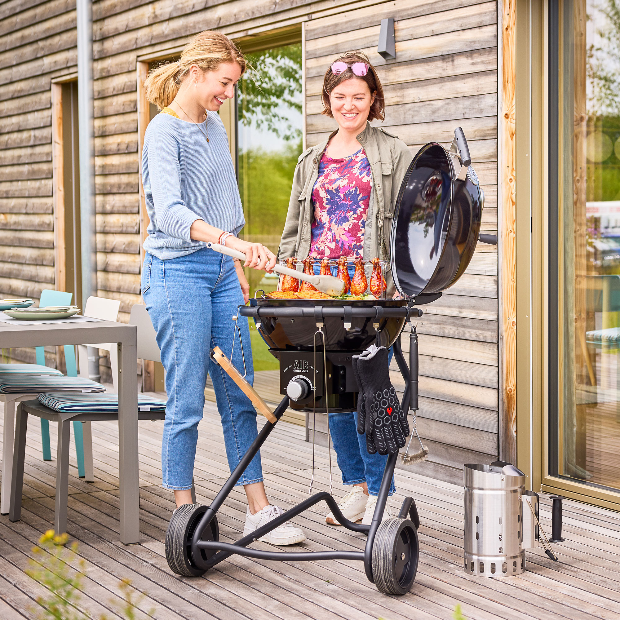 Holzkohle Kugelgrill No.1 F50 AIR PRO VARIO+