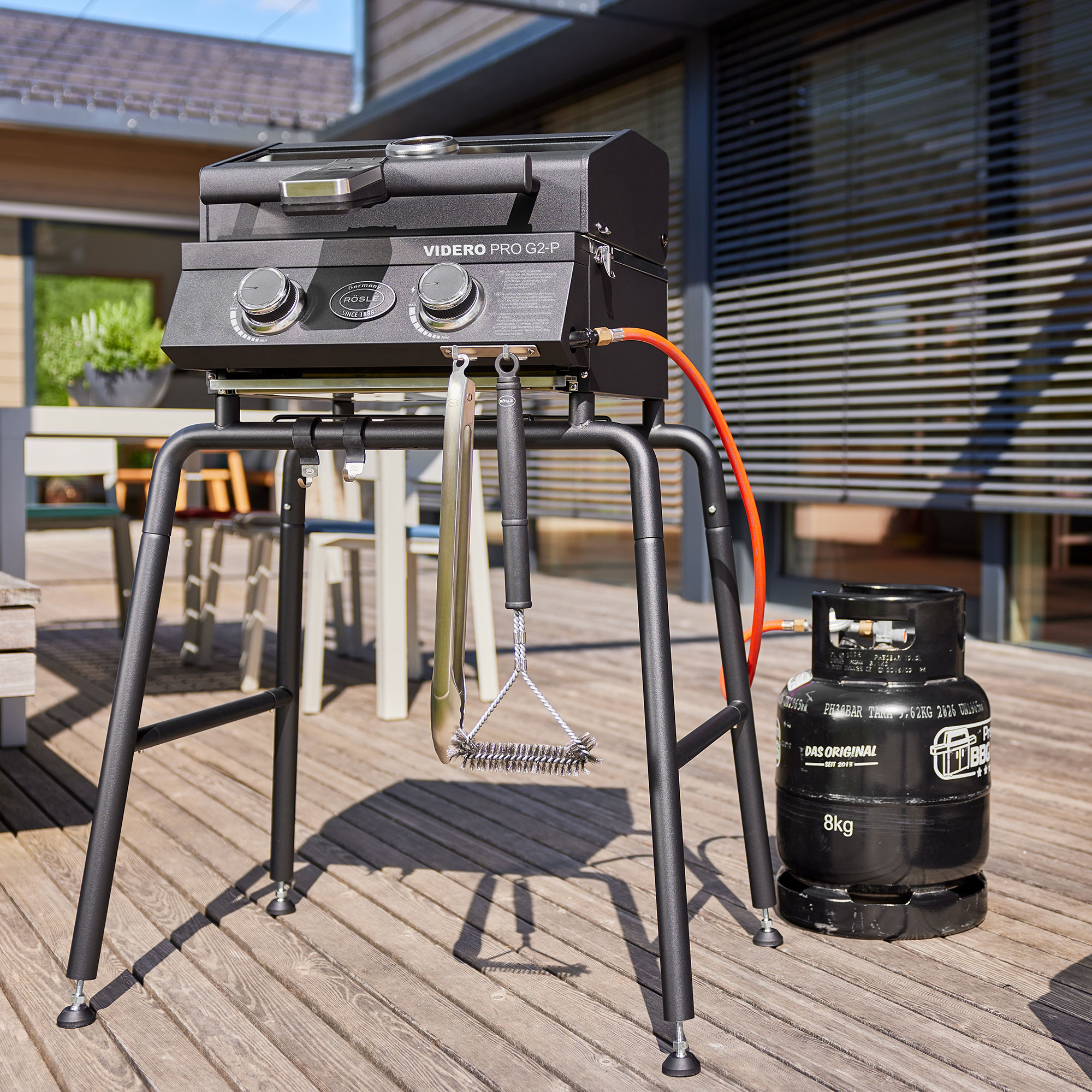 Gasgrill BBQ-Portable VIDERO PRO G2-P 50mbar