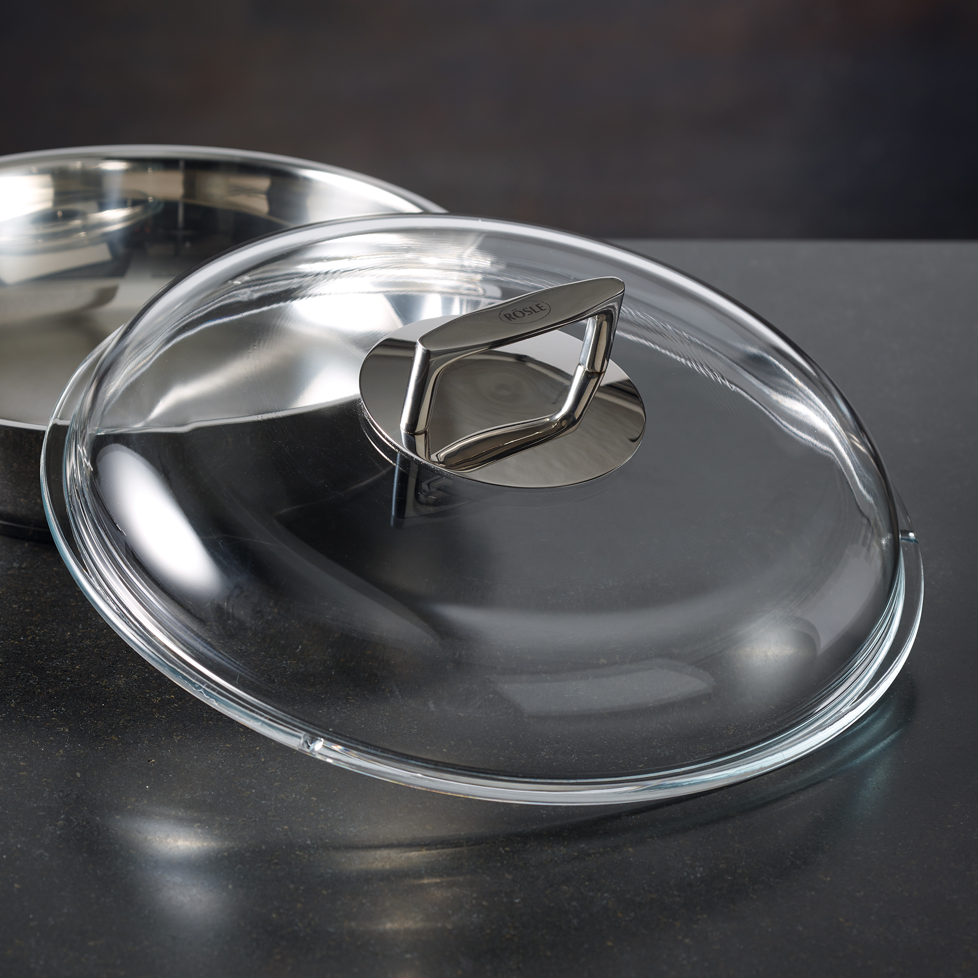 Borosilikat Glasdeckel Silence® Ø 24 cm