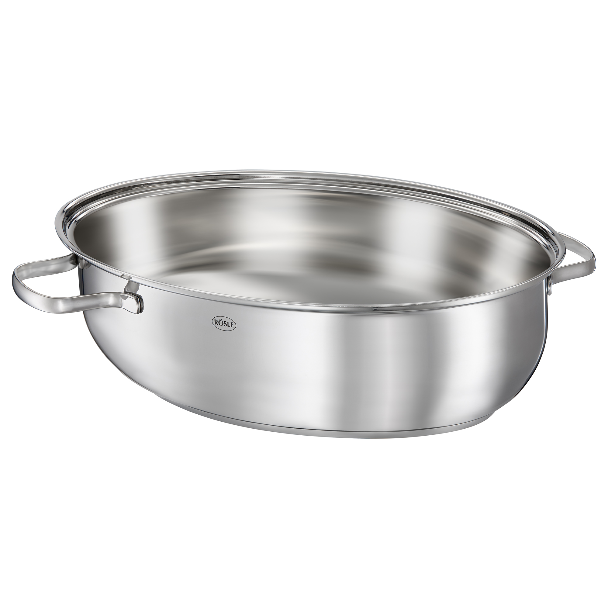 Bräter oval ELEGANCE mit Glasdeckel