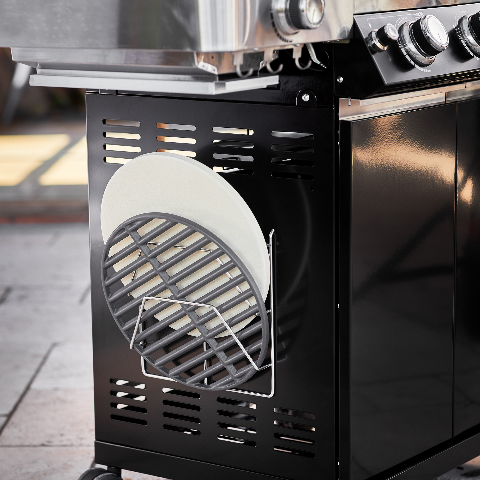 Gasgrill VIDERO G4-S Vario+ schwarz 50 mbar 