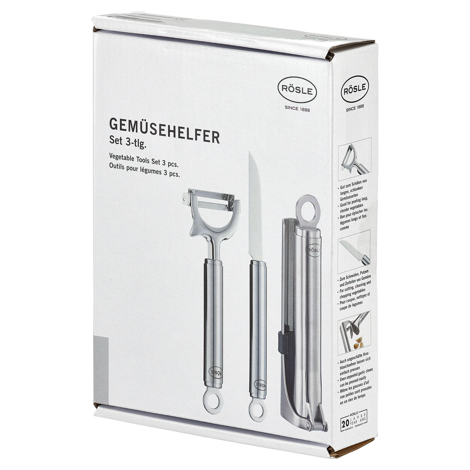 Gemüsehelfer-Set 3-tlg.