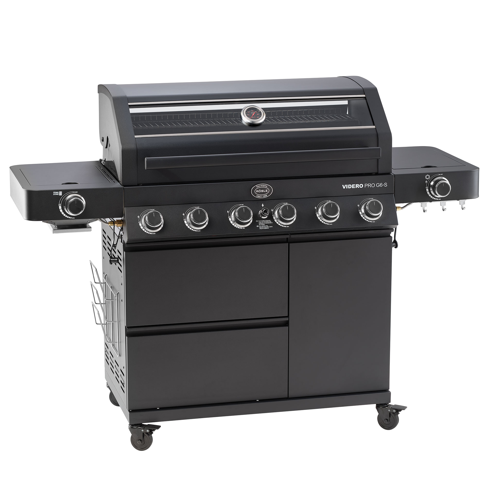 Gasgrill VIDERO PRO G6-S VARIO+ 50mbar