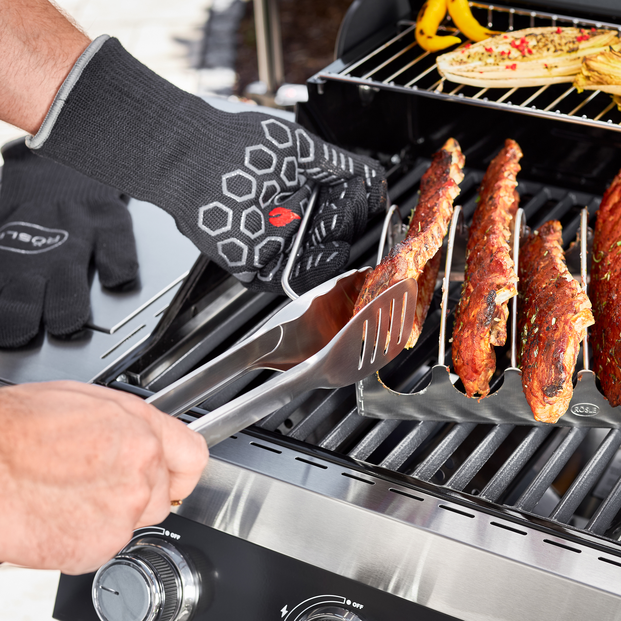 Premium-Grillhandschuhe
