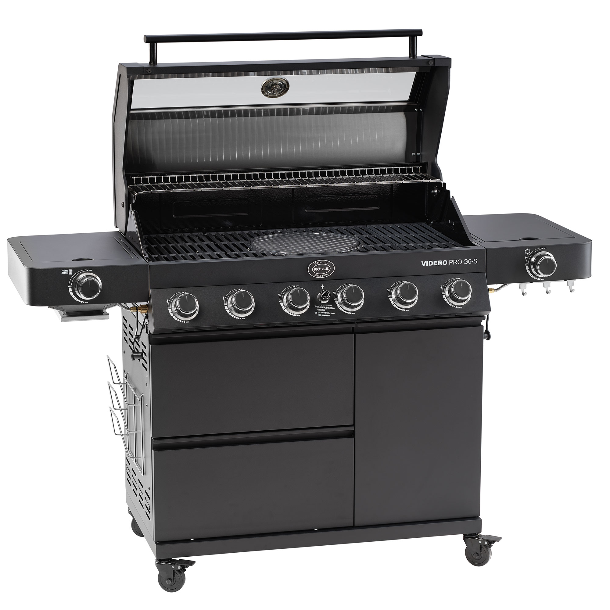 Gasgrill VIDERO PRO G6-S VARIO+ 50mbar