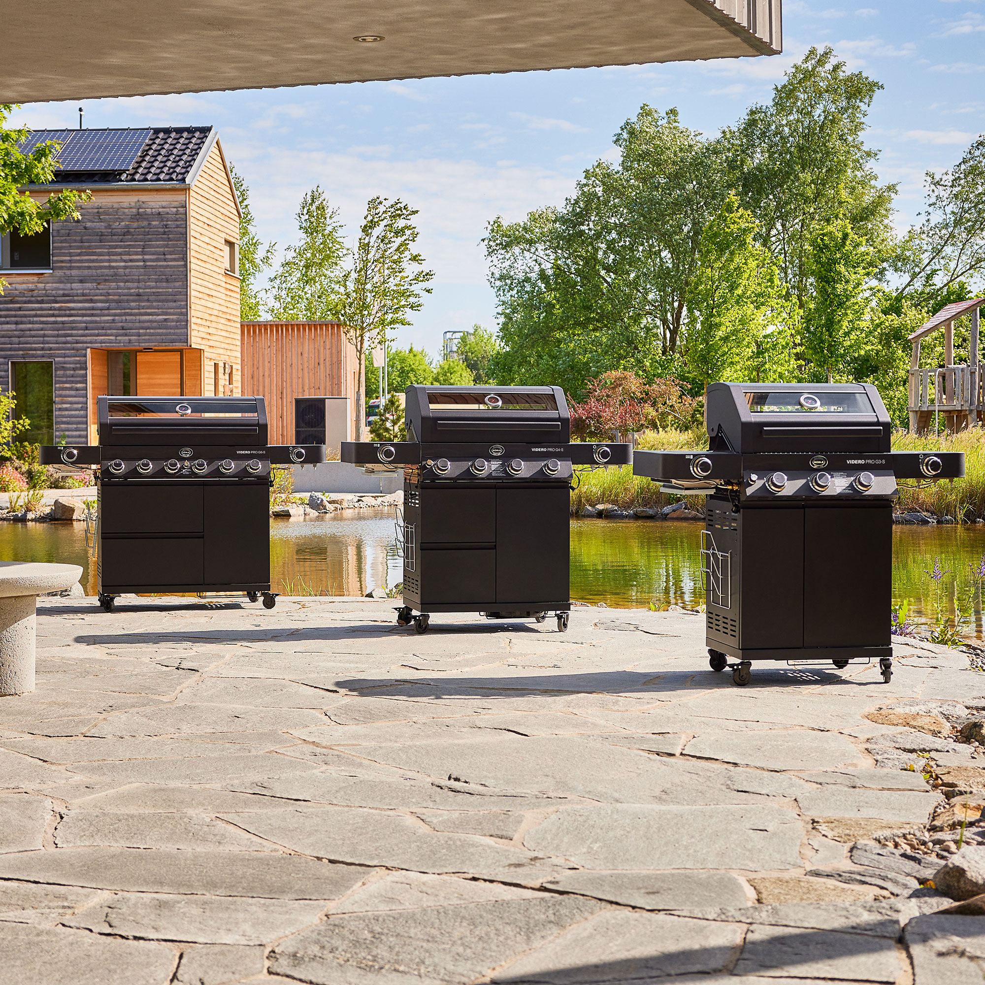 Gasgrill VIDERO PRO G6-S VARIO+ 50mbar