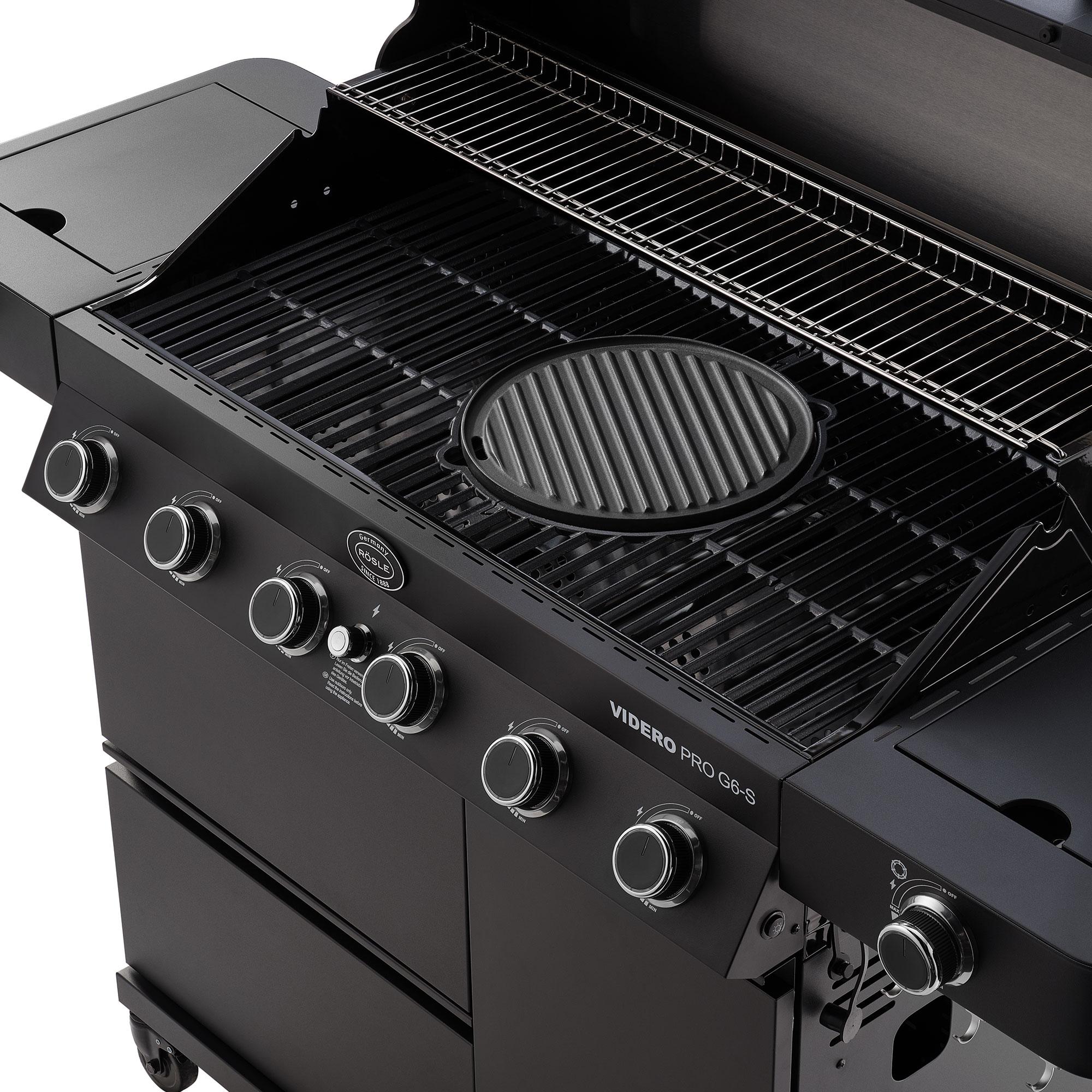 Gasgrill VIDERO PRO G6-S VARIO+ 50mbar