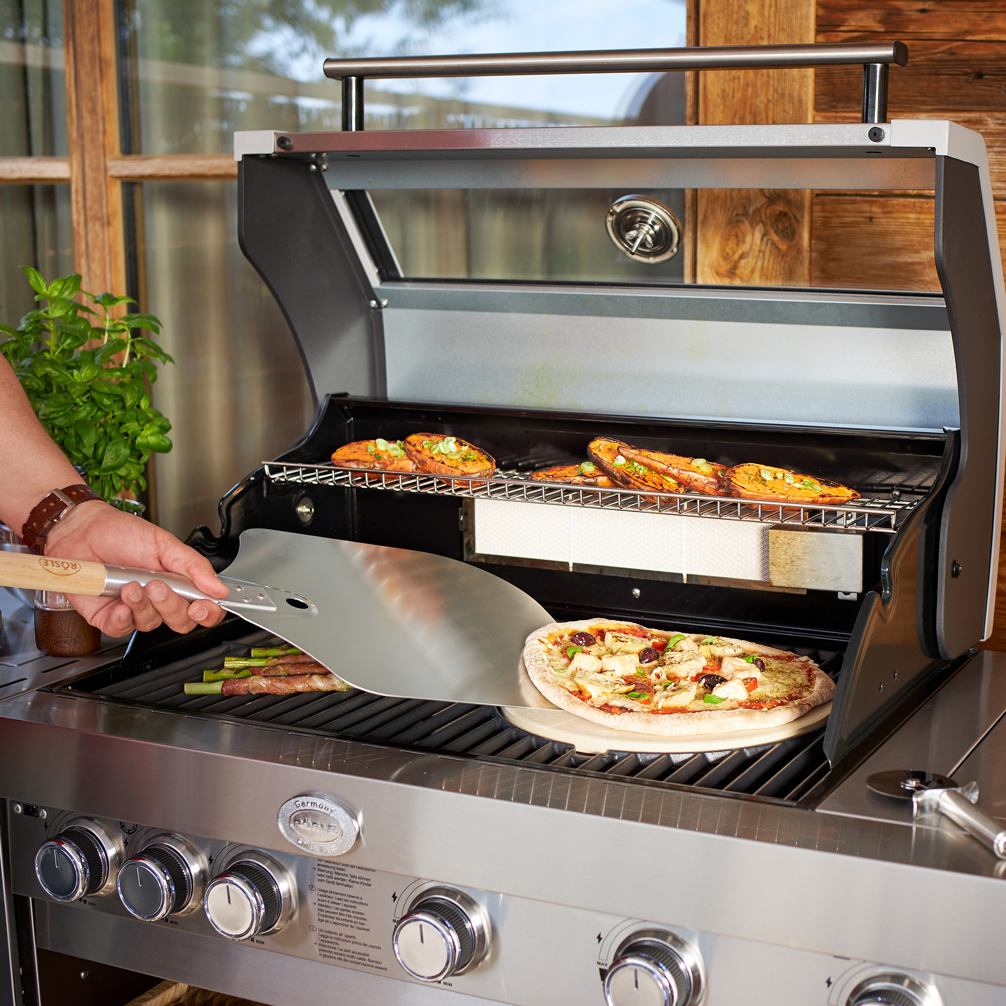 Barbecue Pizza-Set 3-teilig