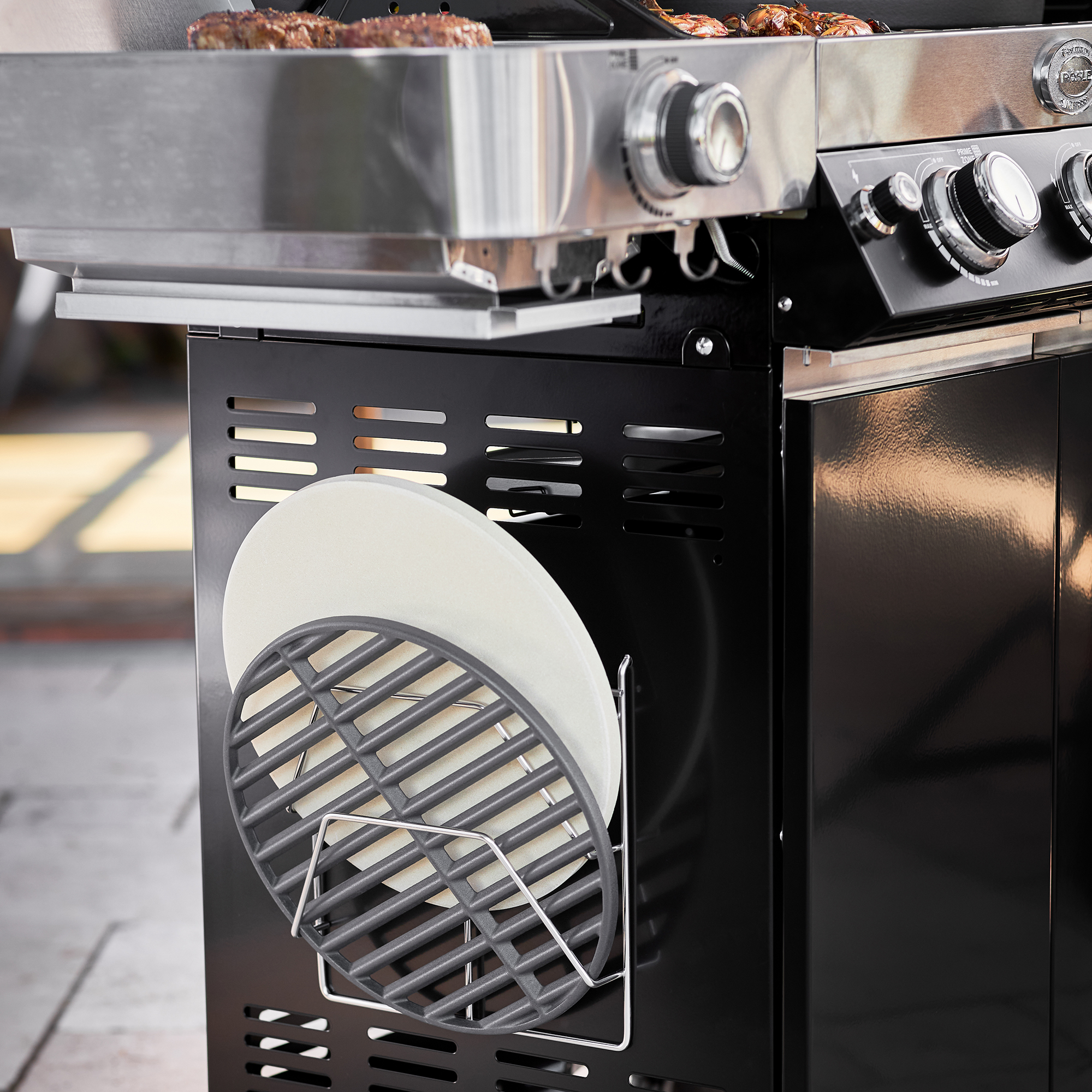 Gasgrill VIDERO G3-S Vario+ schwarz 50 mbar