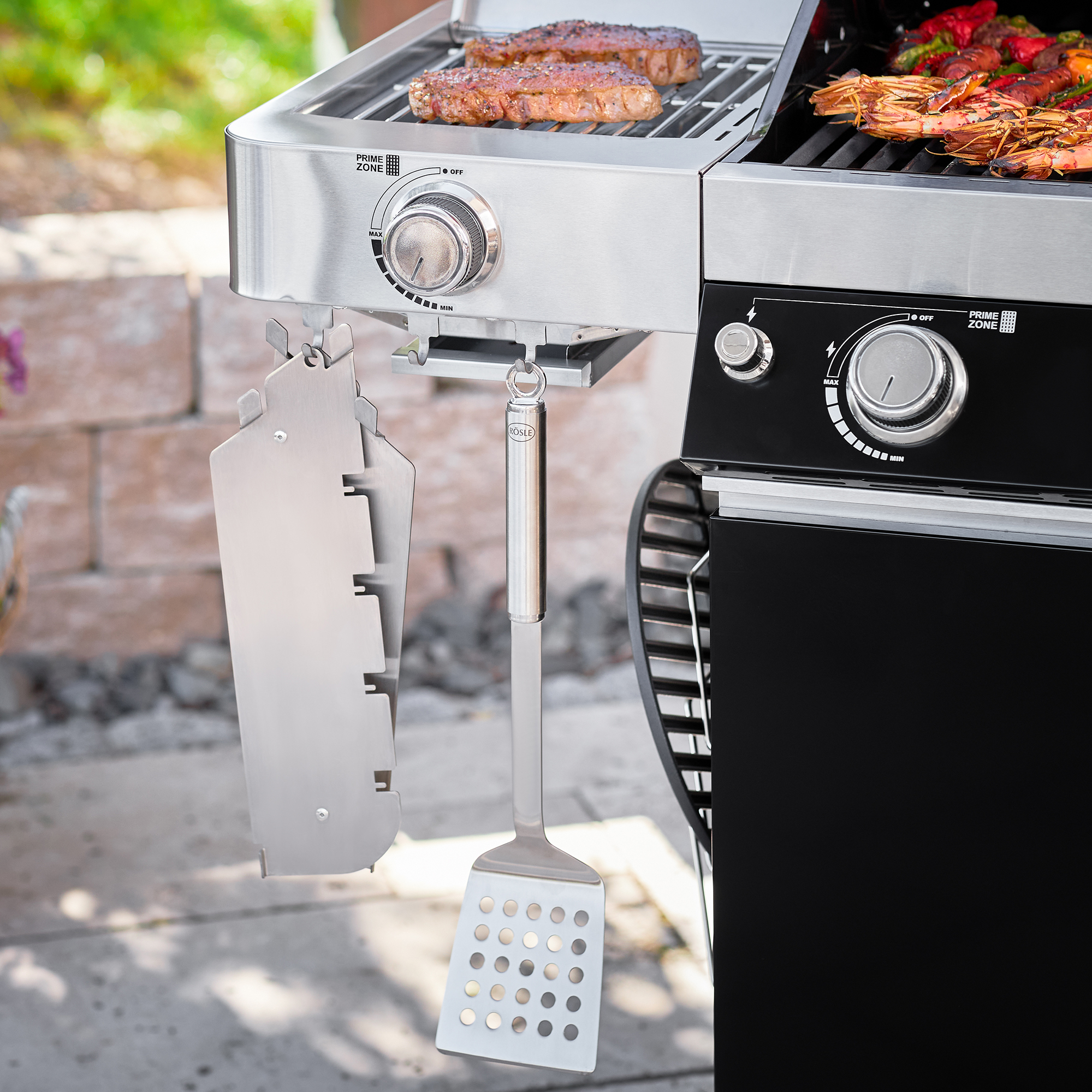 Gasgrill VIDERO G4-S Vario+ schwarz 50 mbar 