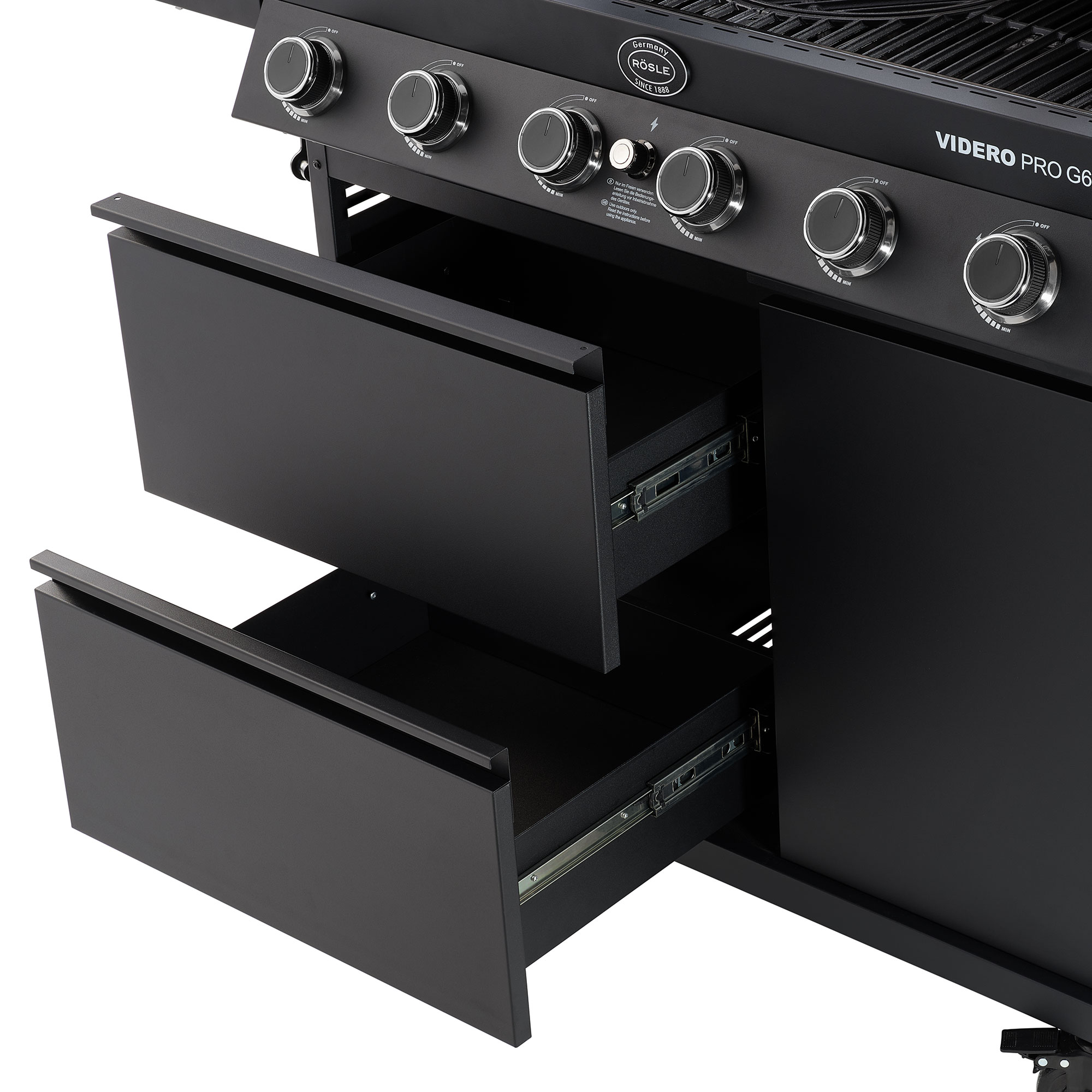 Gasgrill VIDERO PRO G6-S VARIO+ 50mbar