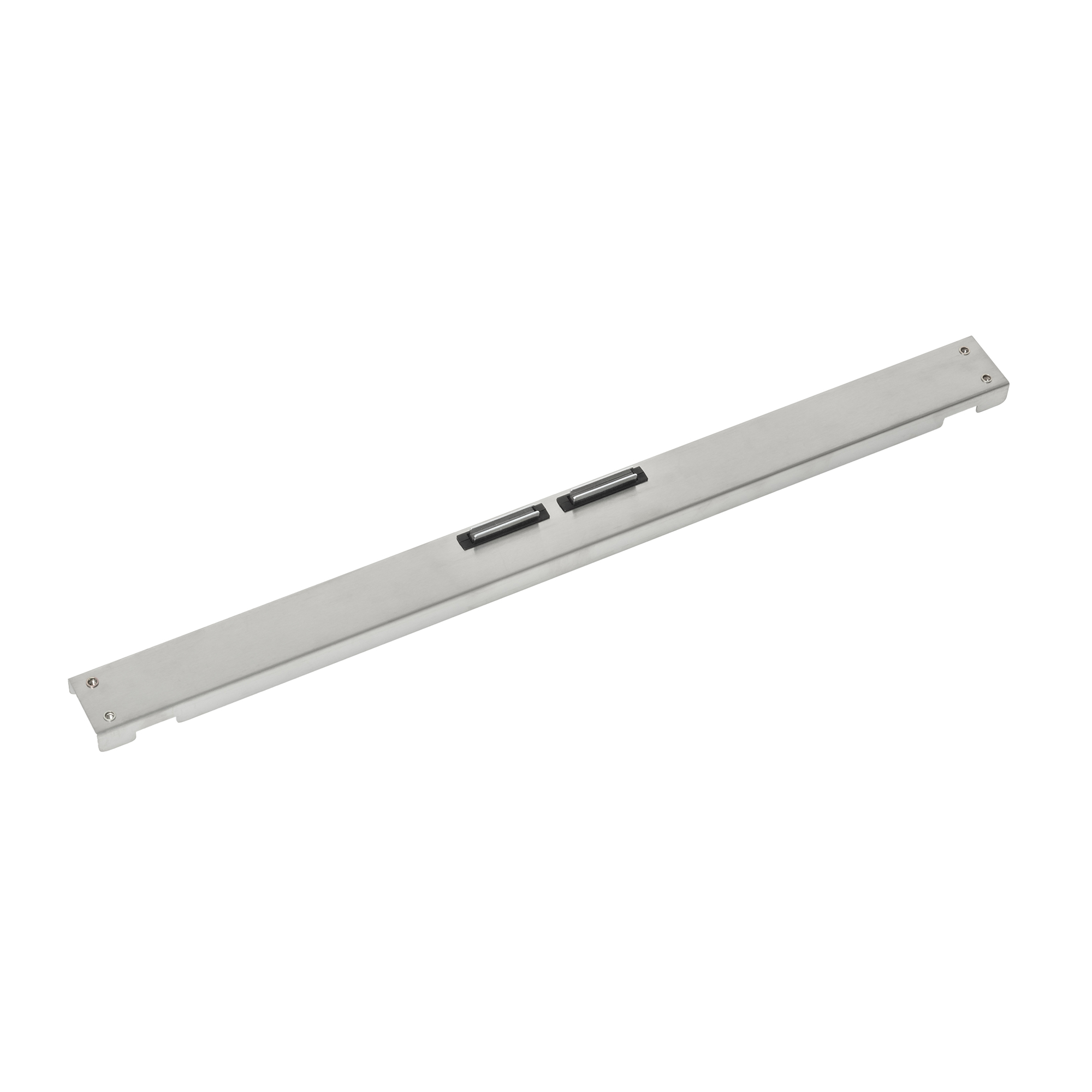Cabinet reinforcement rail Videro G3 front stainless steel