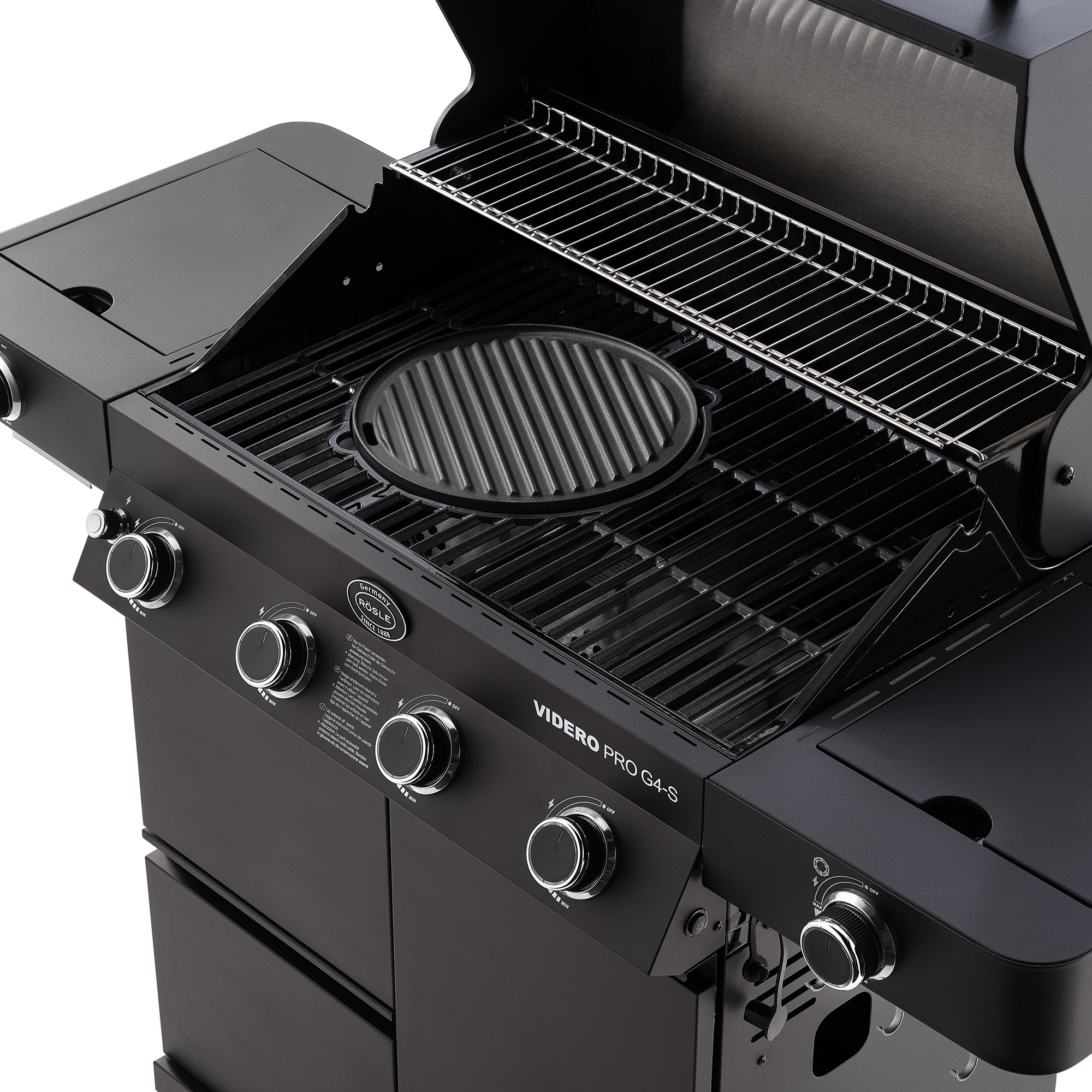 Gas grill VIDERO PRO G4-S VARIO+ 50mbar