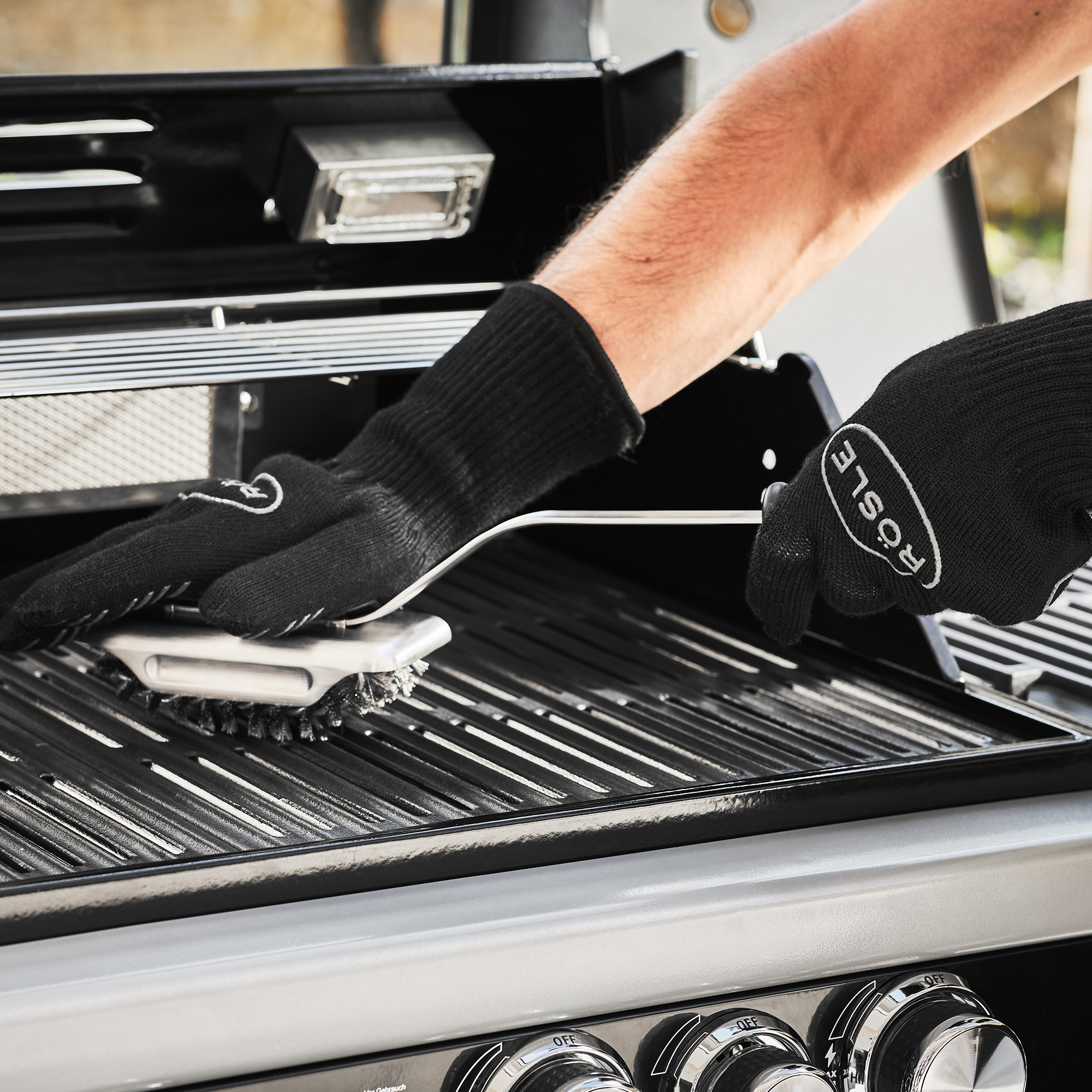 Barbecue-Reinigungsbürste SlideX
