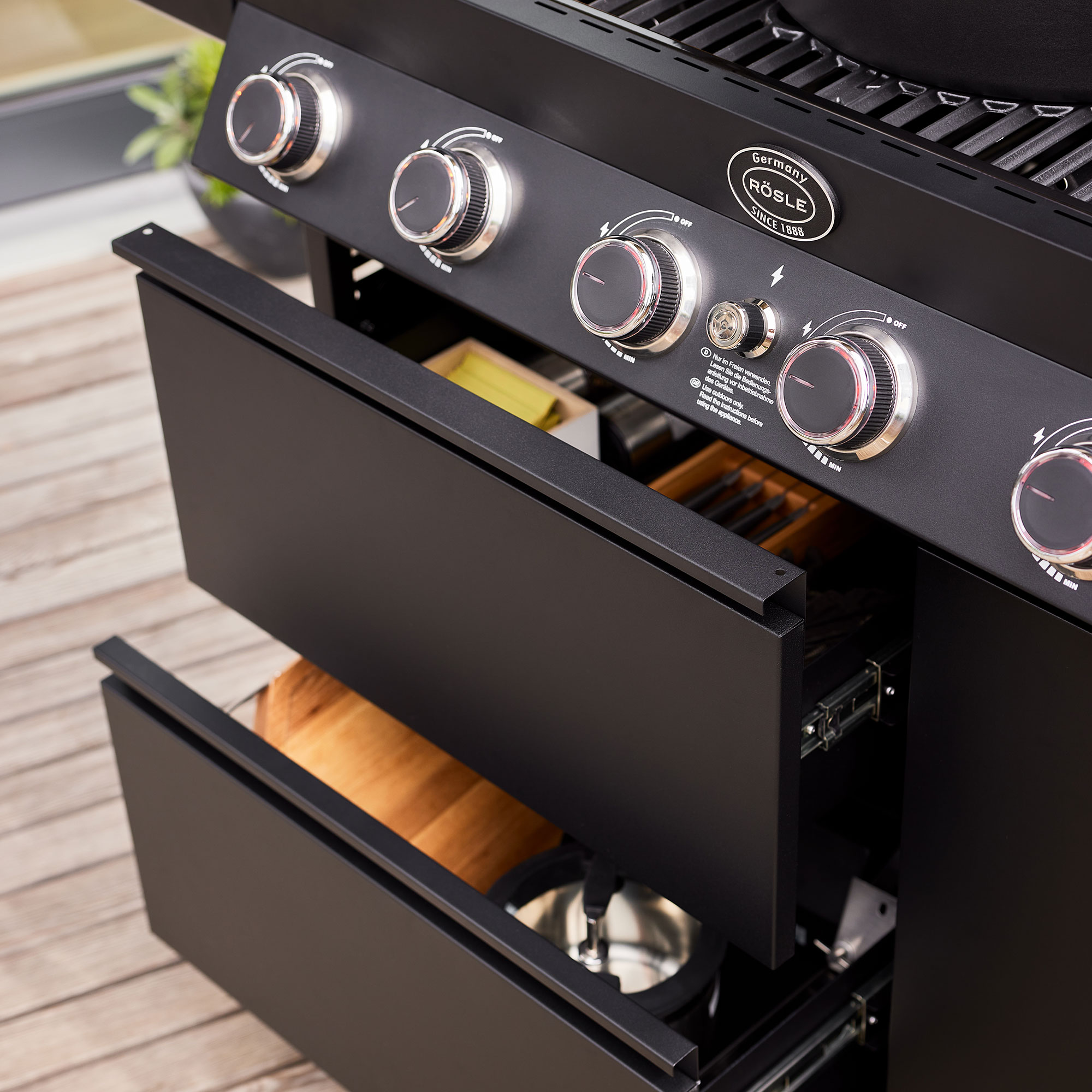 Gasgrill VIDERO PRO G6-S VARIO+ 50mbar