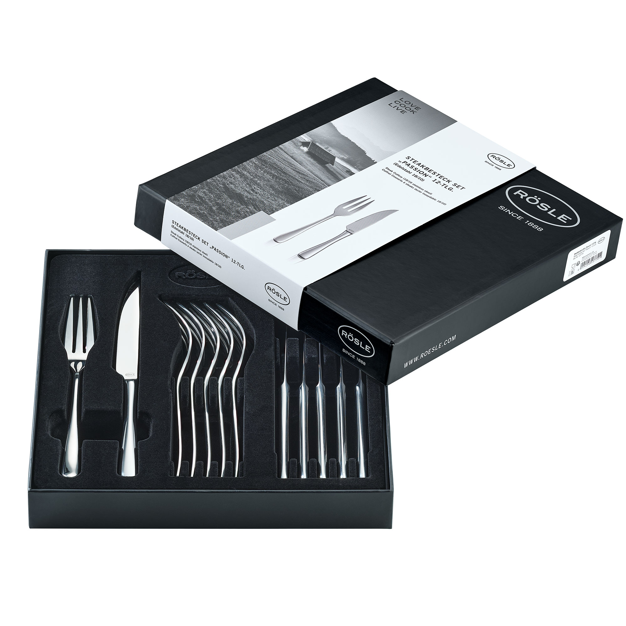 Steak-Besteck Passion 12-tlg.