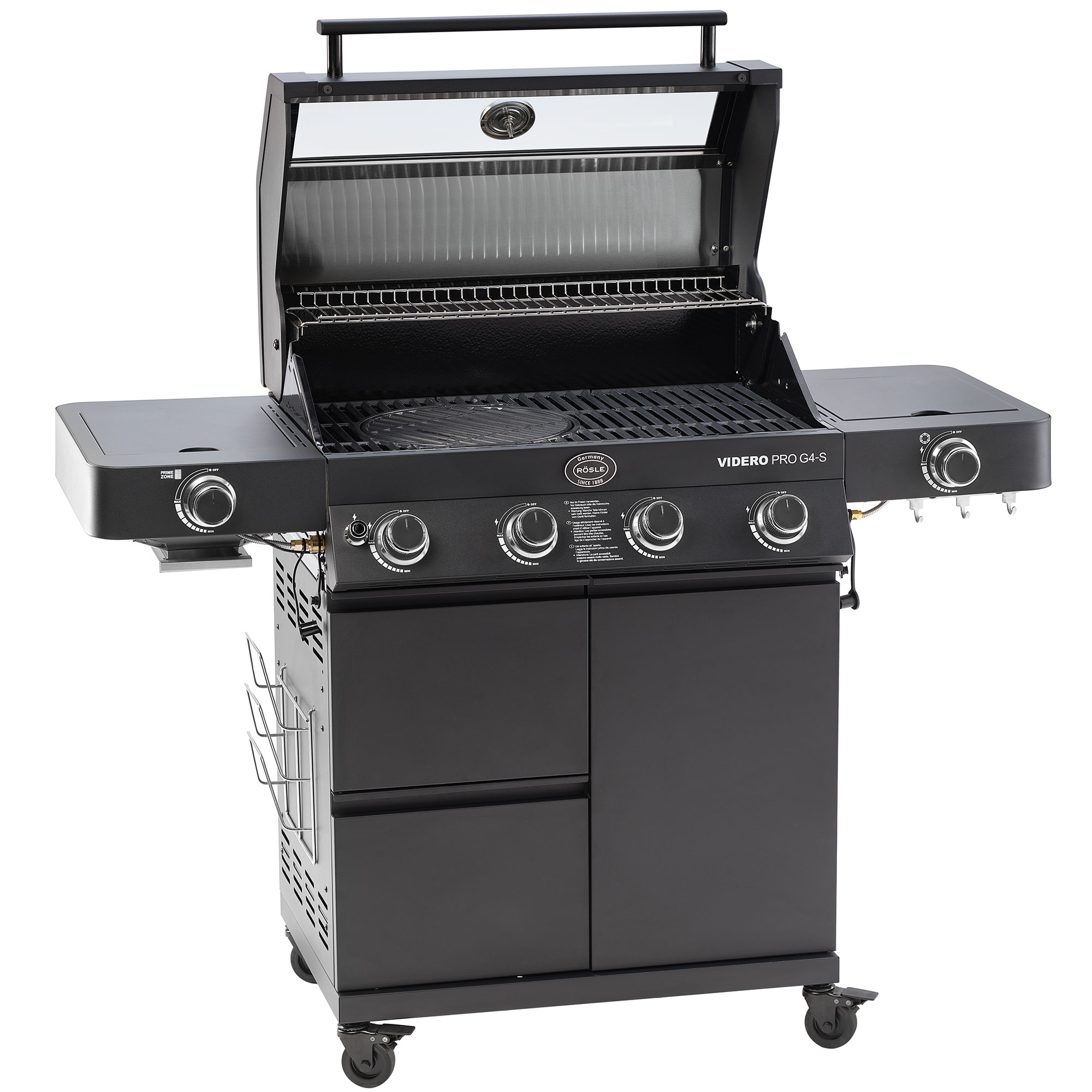Gasgrill VIDERO PRO G4-S VARIO+ 50mbar