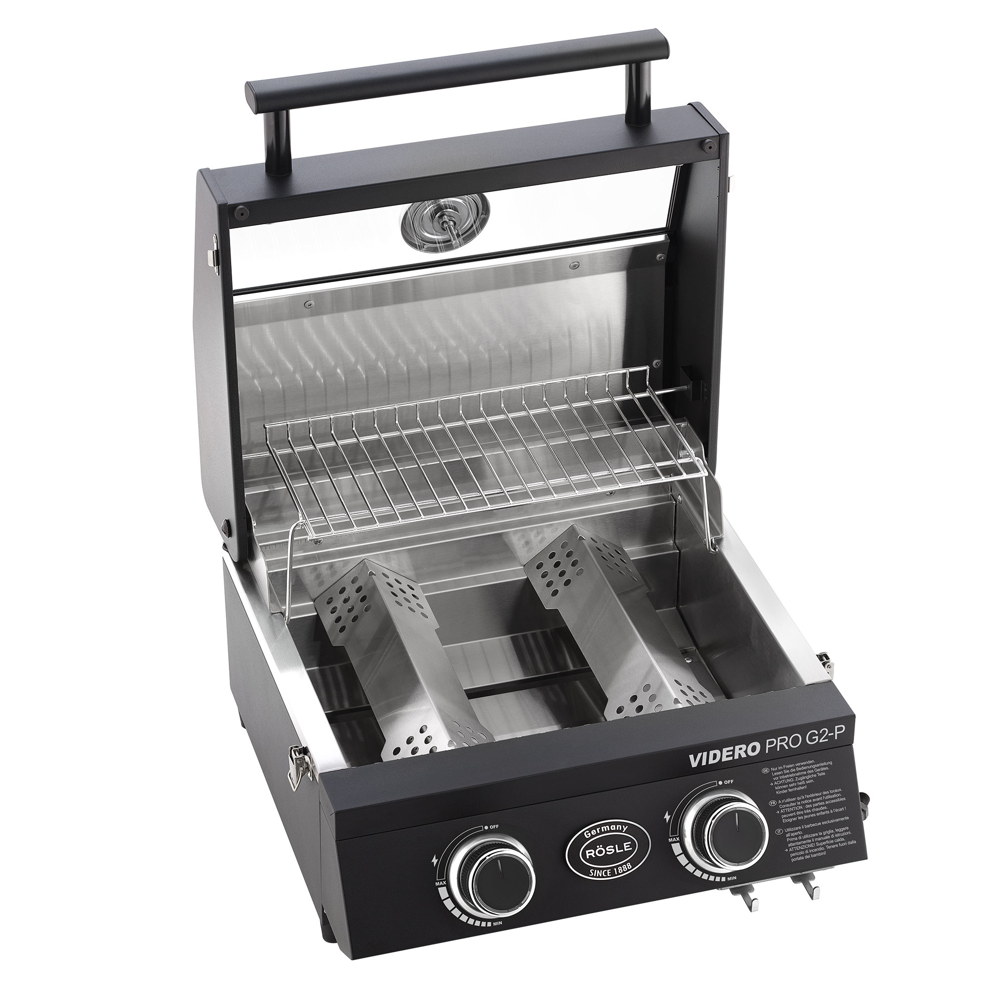 Gasgrill BBQ-Portable VIDERO PRO G2-P 50mbar