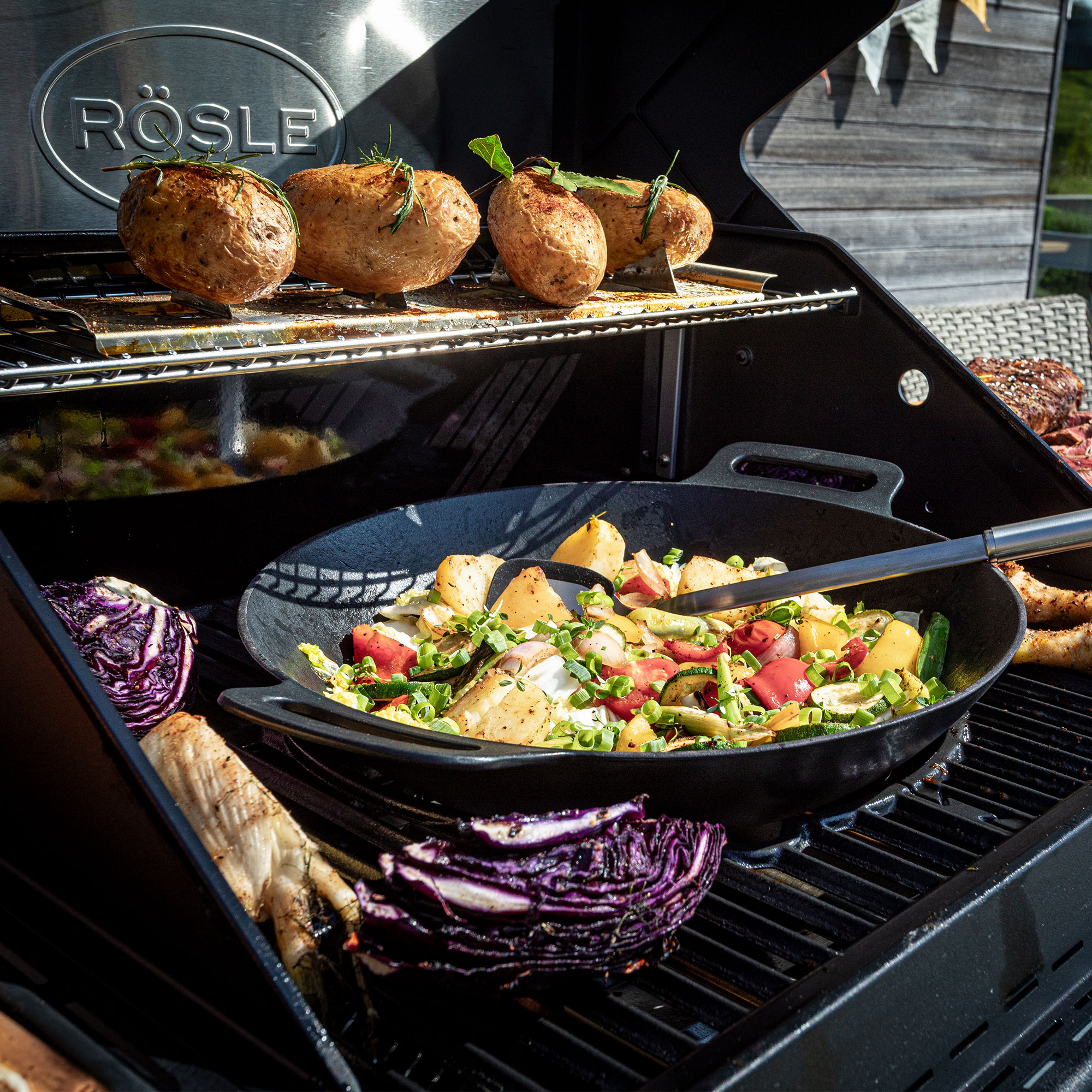 Gasgrill ALLFLAME Peer 3 50mbar