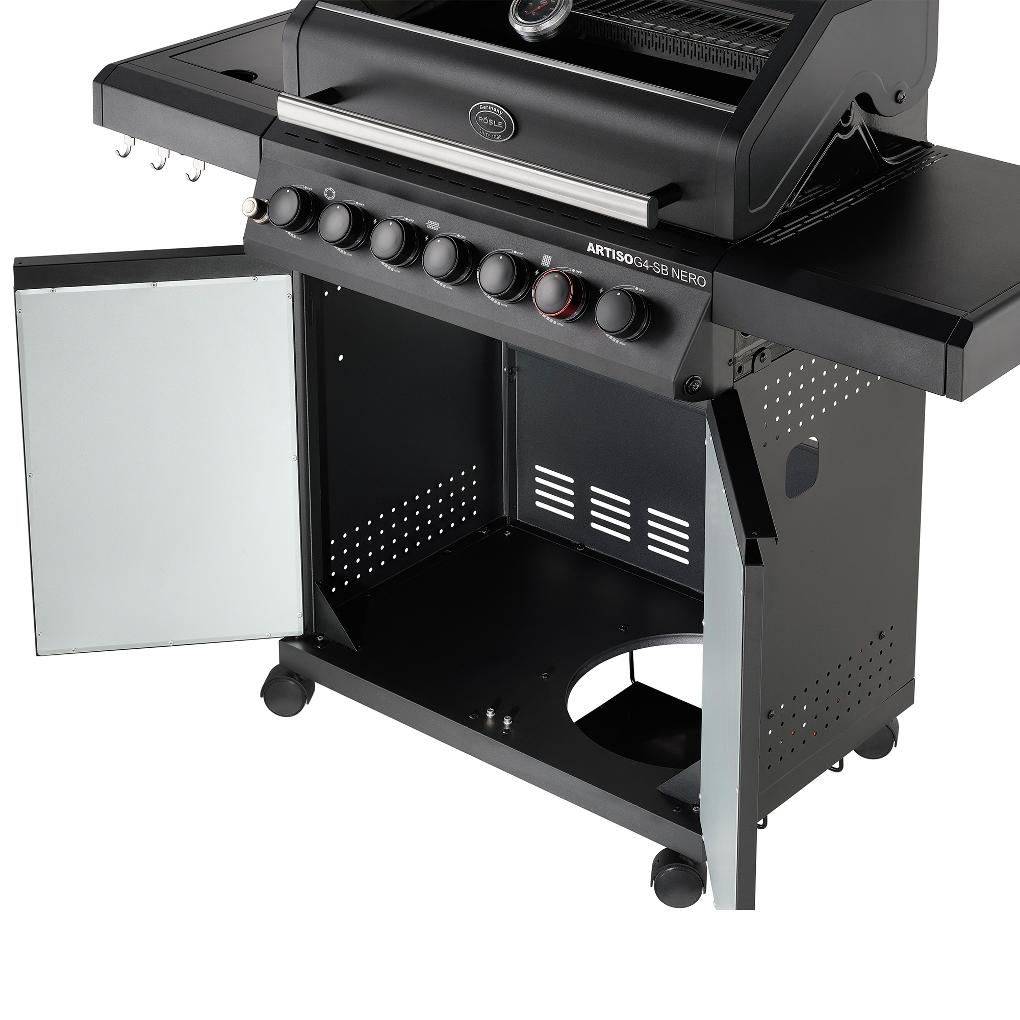 Gasgrill ARTISO G4-SB NERO 50mbar, Exklusiv bei TOOM listing.imageAltPrefix