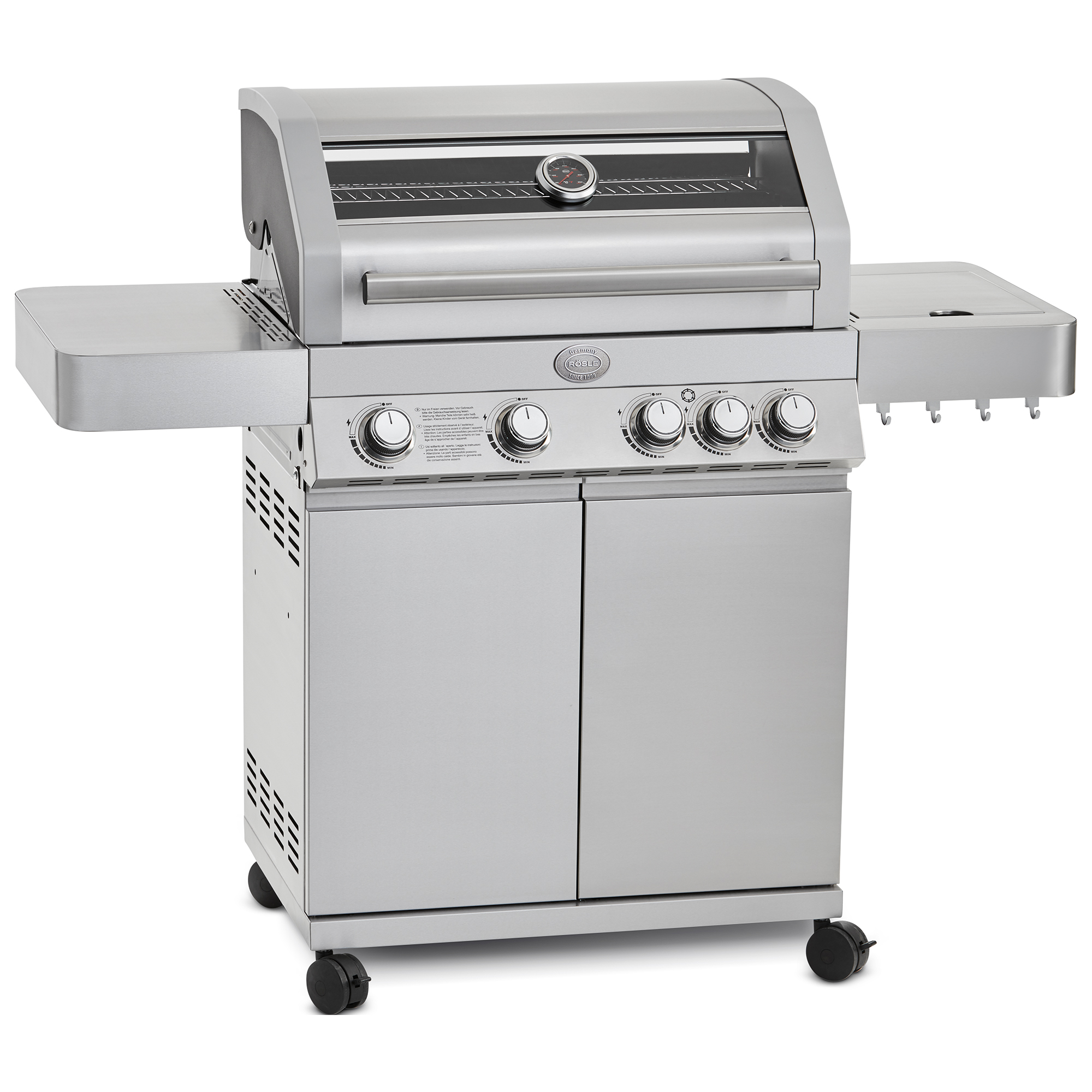 Gasgrill BBQ-Station Videro G4 Edelstahl 50mbar (Modelljahr bis 2020)
