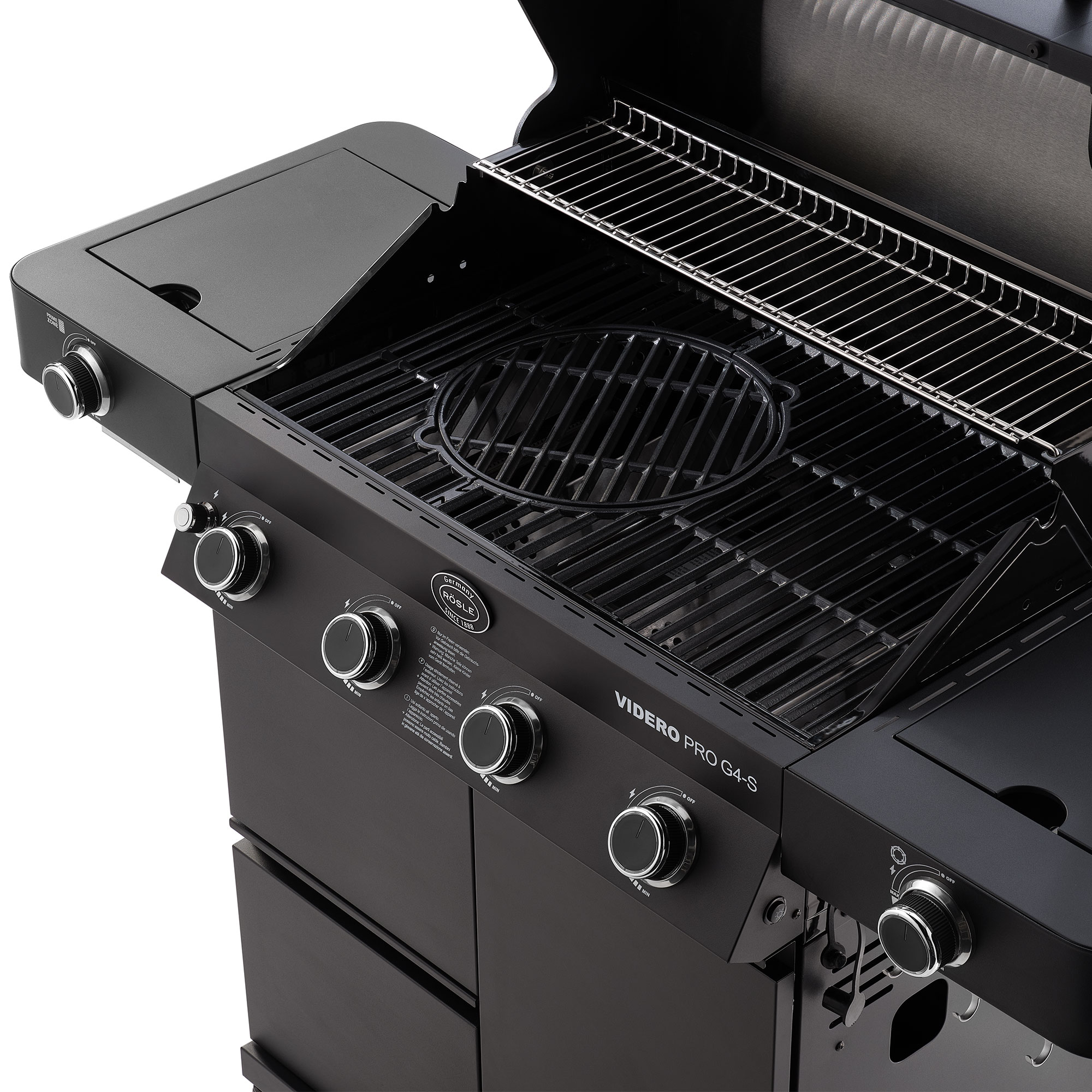 Gas grill VIDERO PRO G4-S VARIO+ 50mbar