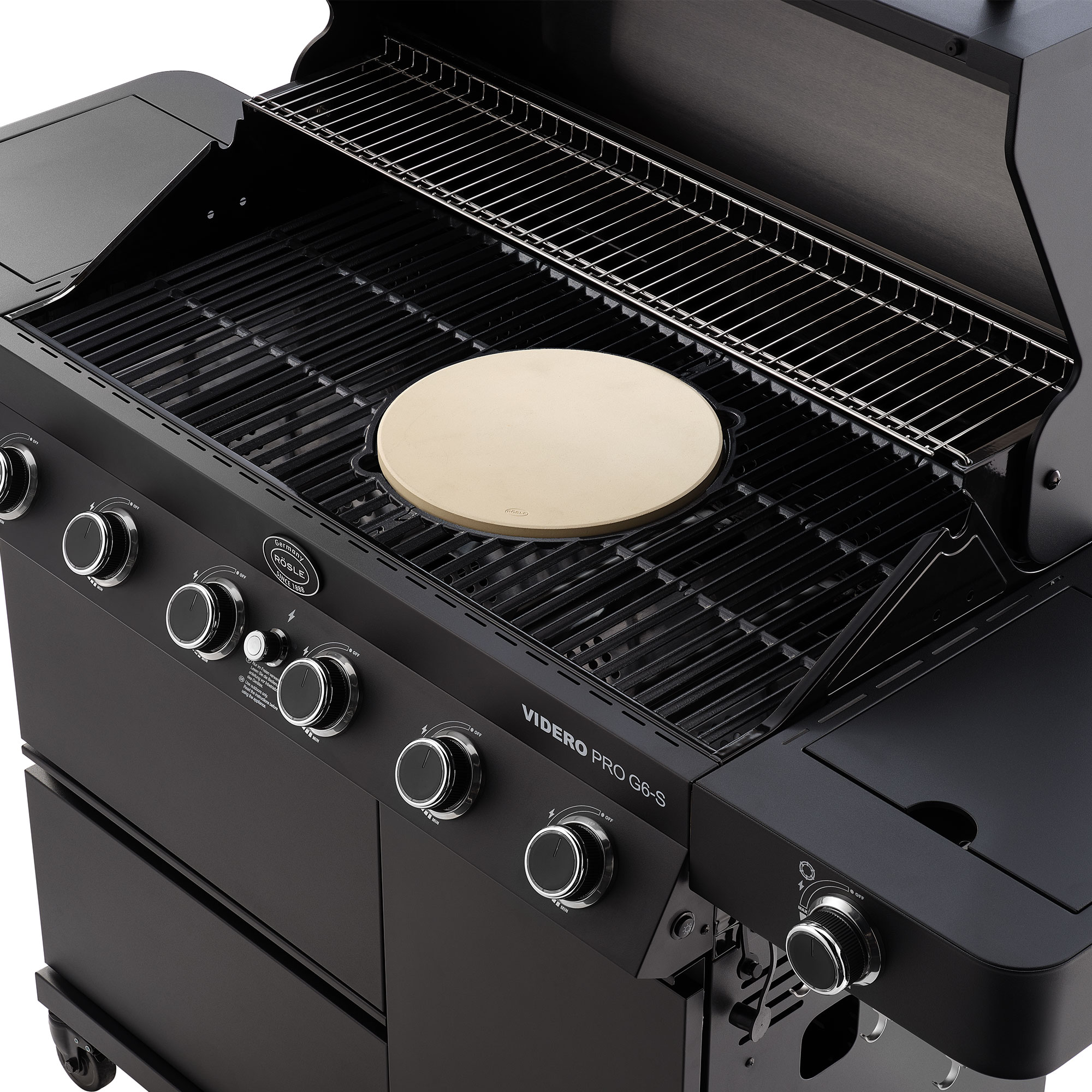 Gasgrill VIDERO PRO G6-S VARIO+ 50mbar