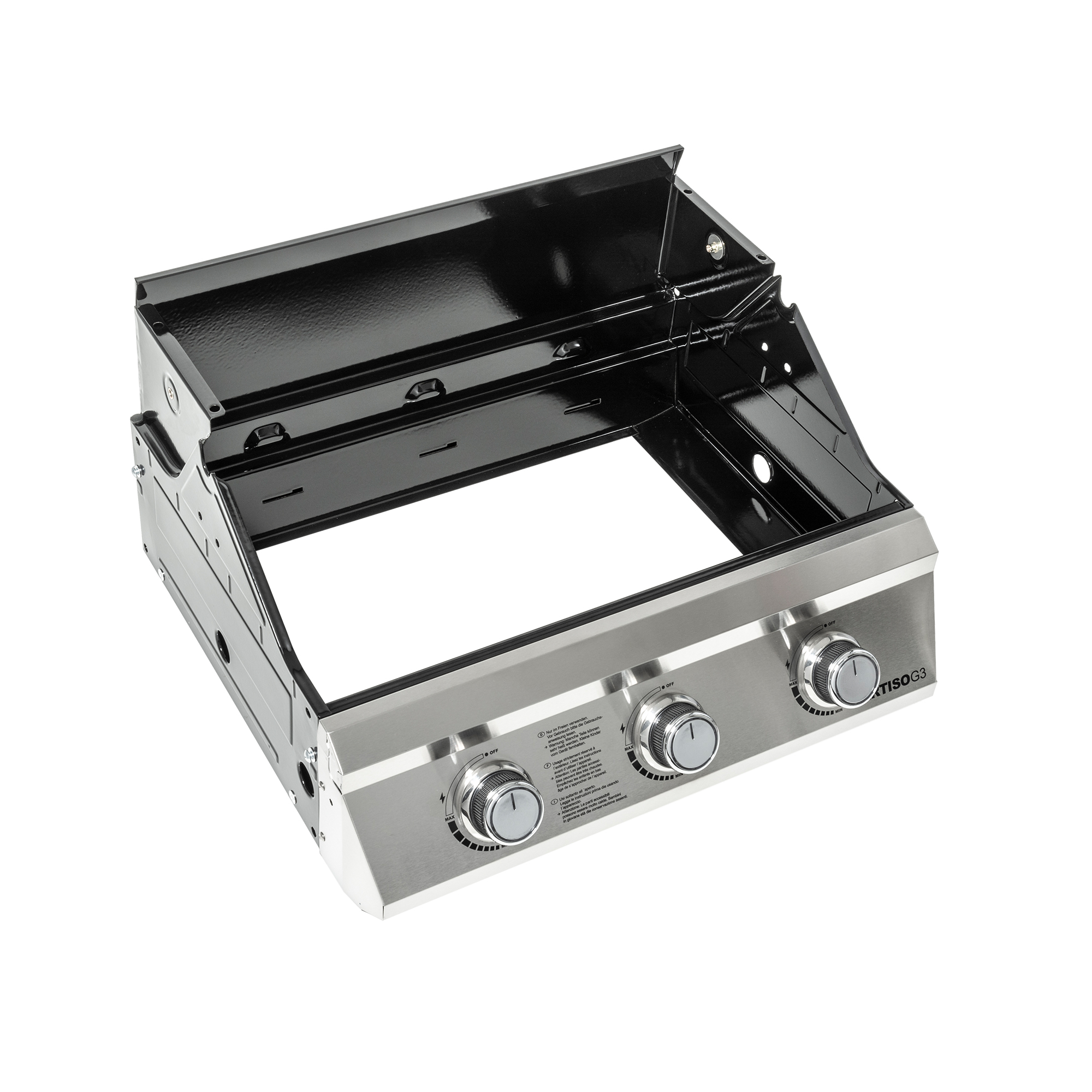 Brennkammer Artiso G3 50 mbar Edelstahl mit Bedienkonsole