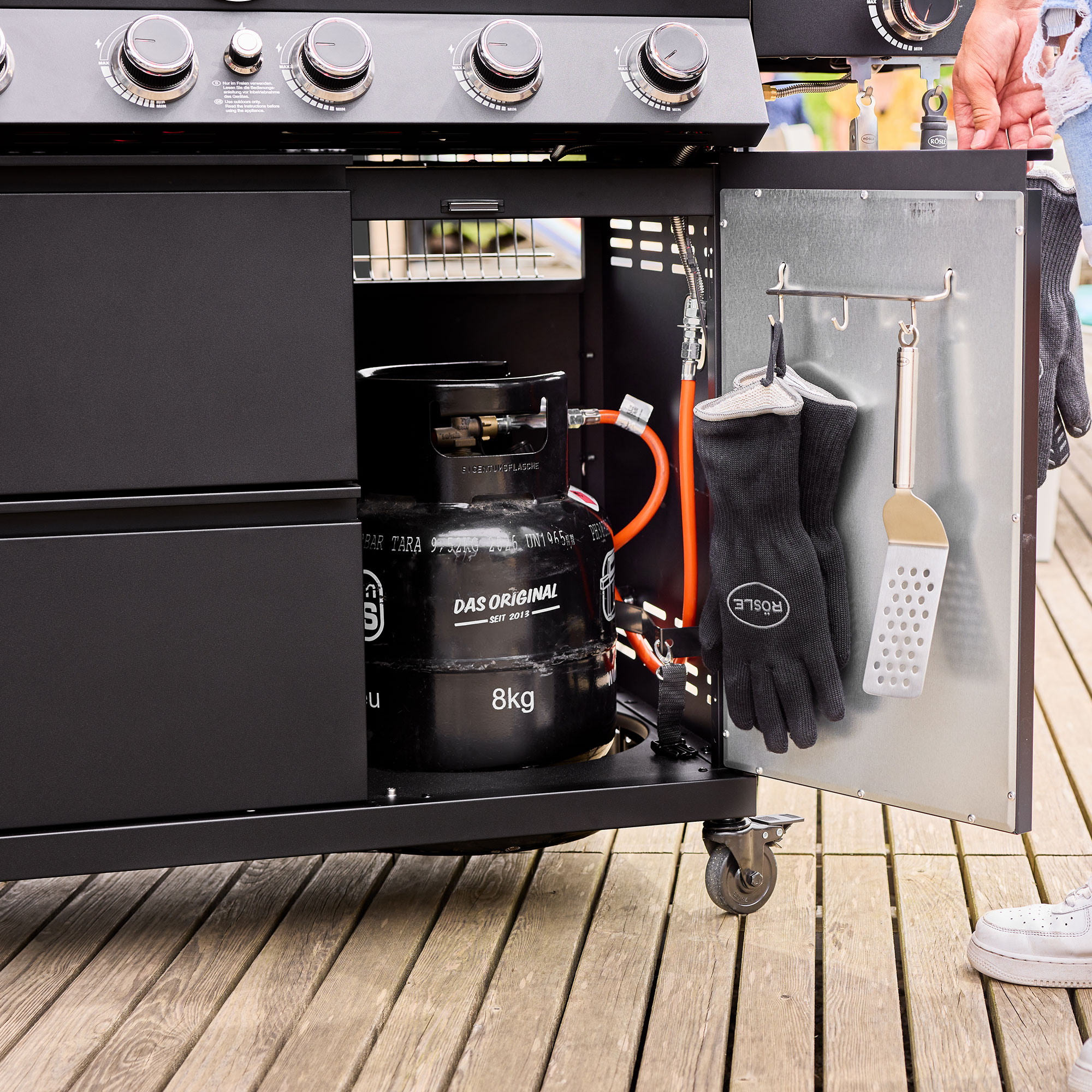 Gasgrill VIDERO PRO G6-S VARIO+ 50mbar