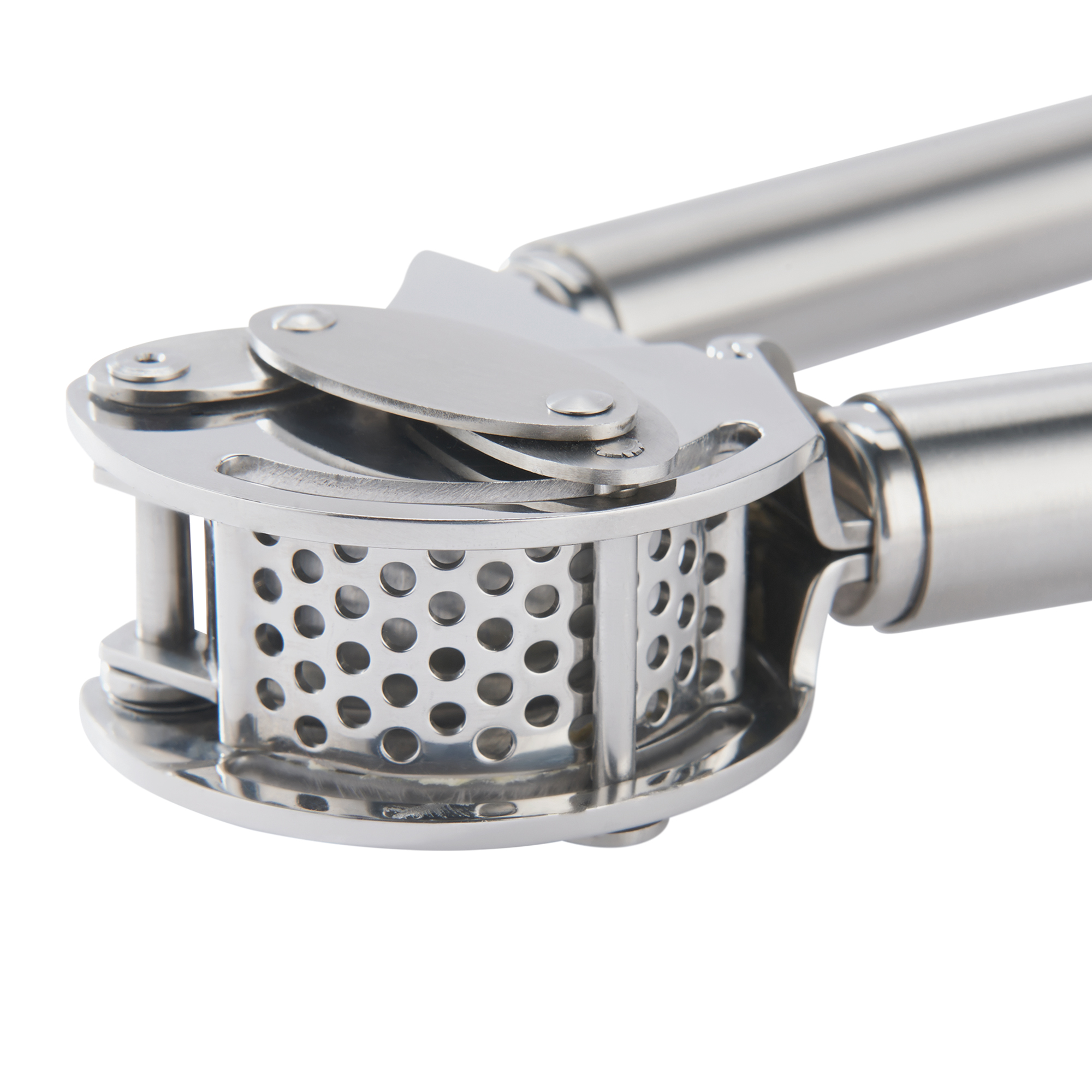 Knoblauchpresse mit Abstreifer