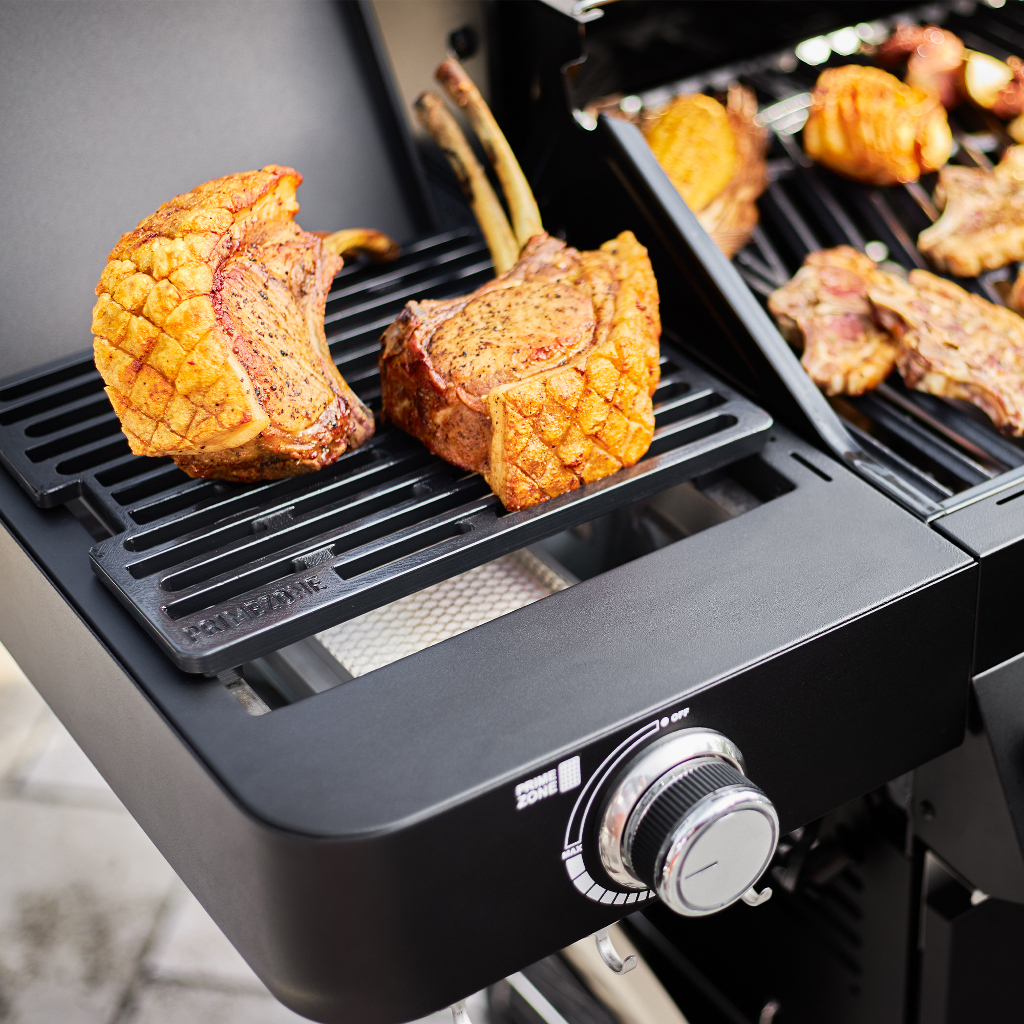 BBQ-Station VIDERO G4-S NERO Vario+ schwarz 50 mbar