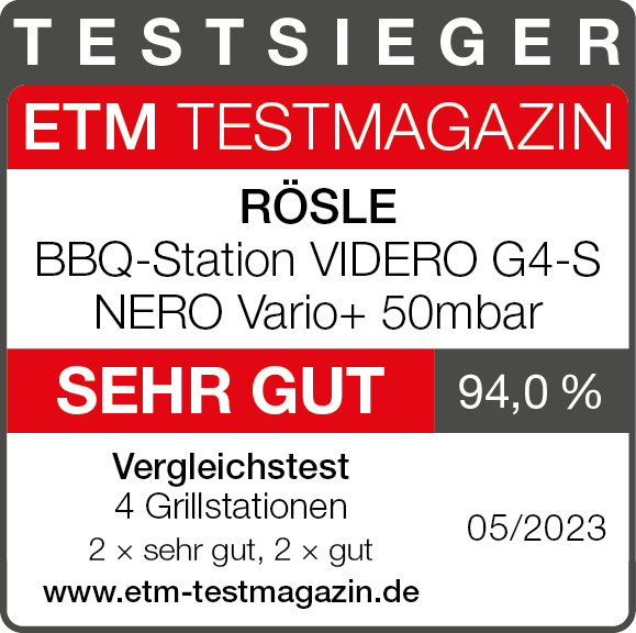 ETM_2023-05_ROeSLE_BBQ-Station_VIDERO_G4-S_NERO_Vario_50mbar_Testsieger_RGB_DE