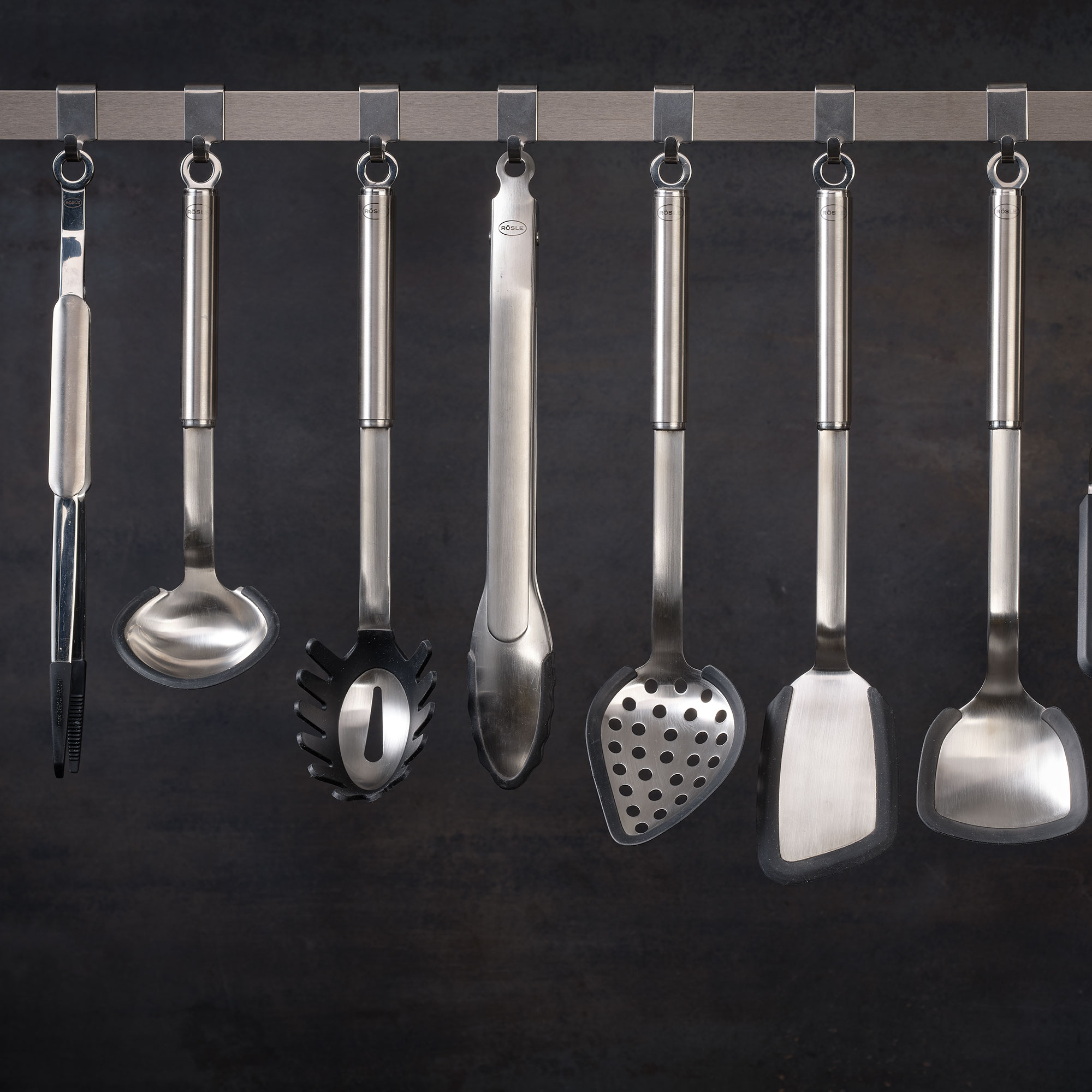 Gourmetzange 30 cm Silikonrand