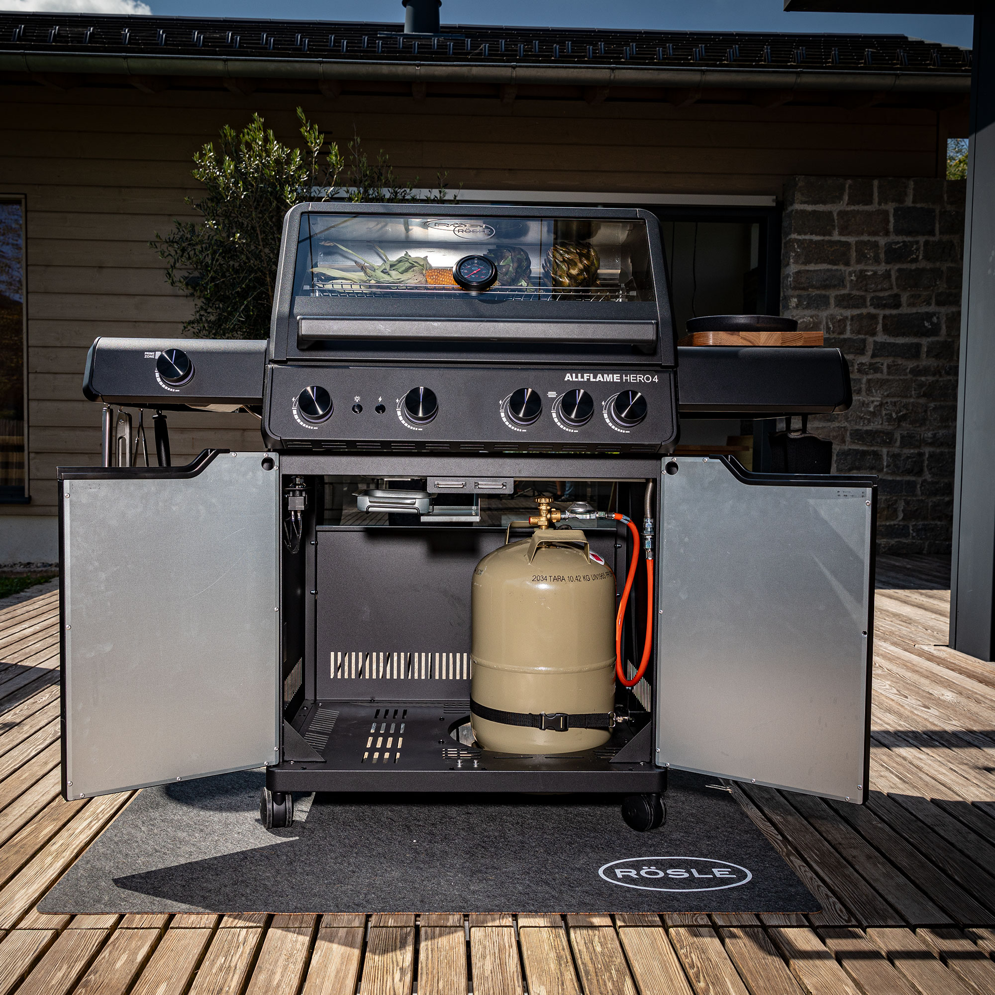 Gasgrill ALLFLAME Hero 4 50mbar
