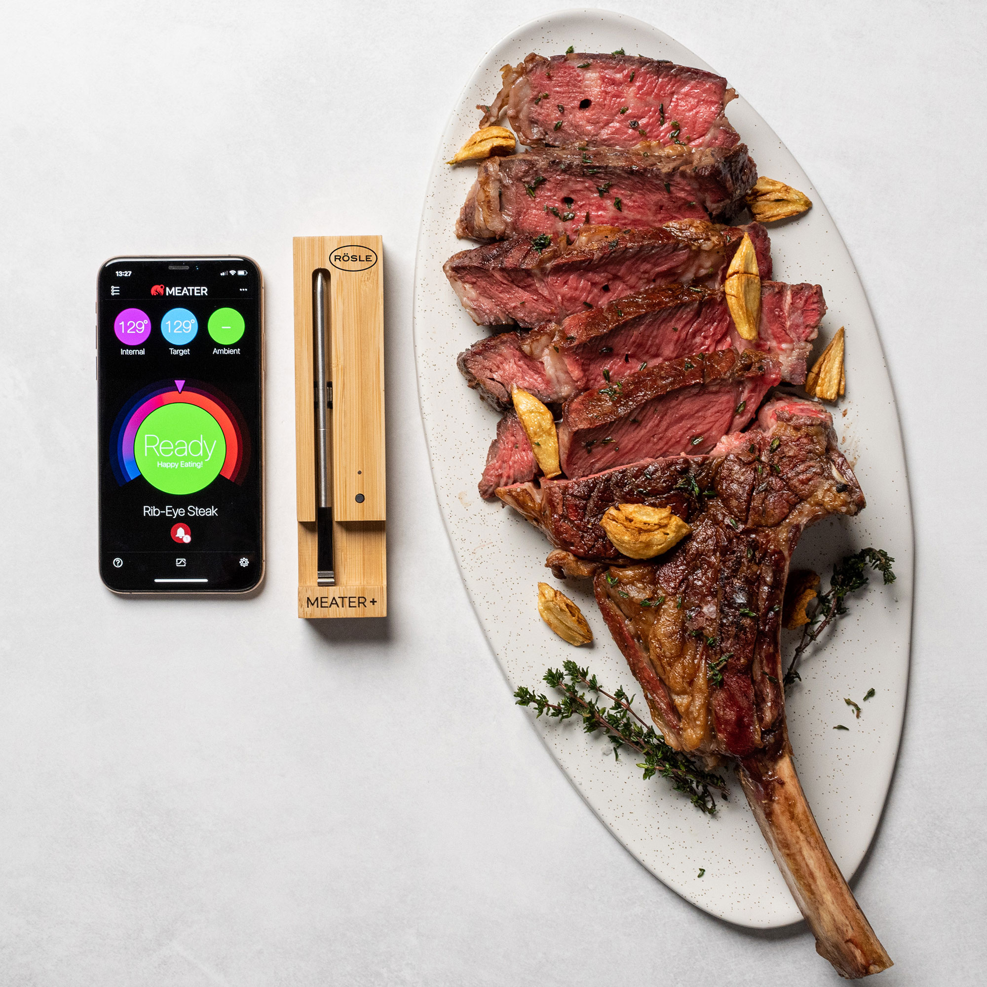 Thermometer MEATER Plus mit Repeater