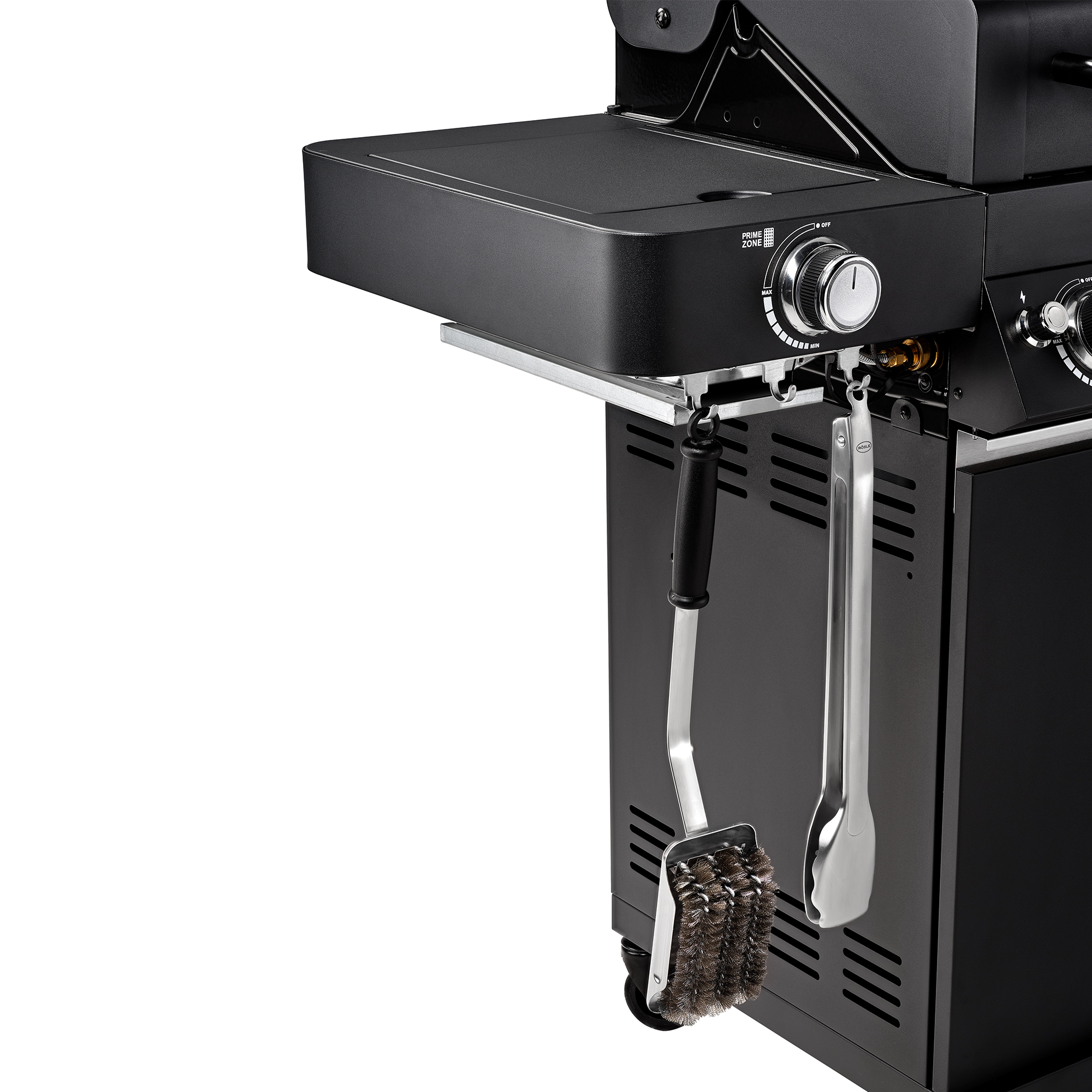 BBQ-Station VIDERO G4-S NERO Vario+ schwarz 50 mbar
