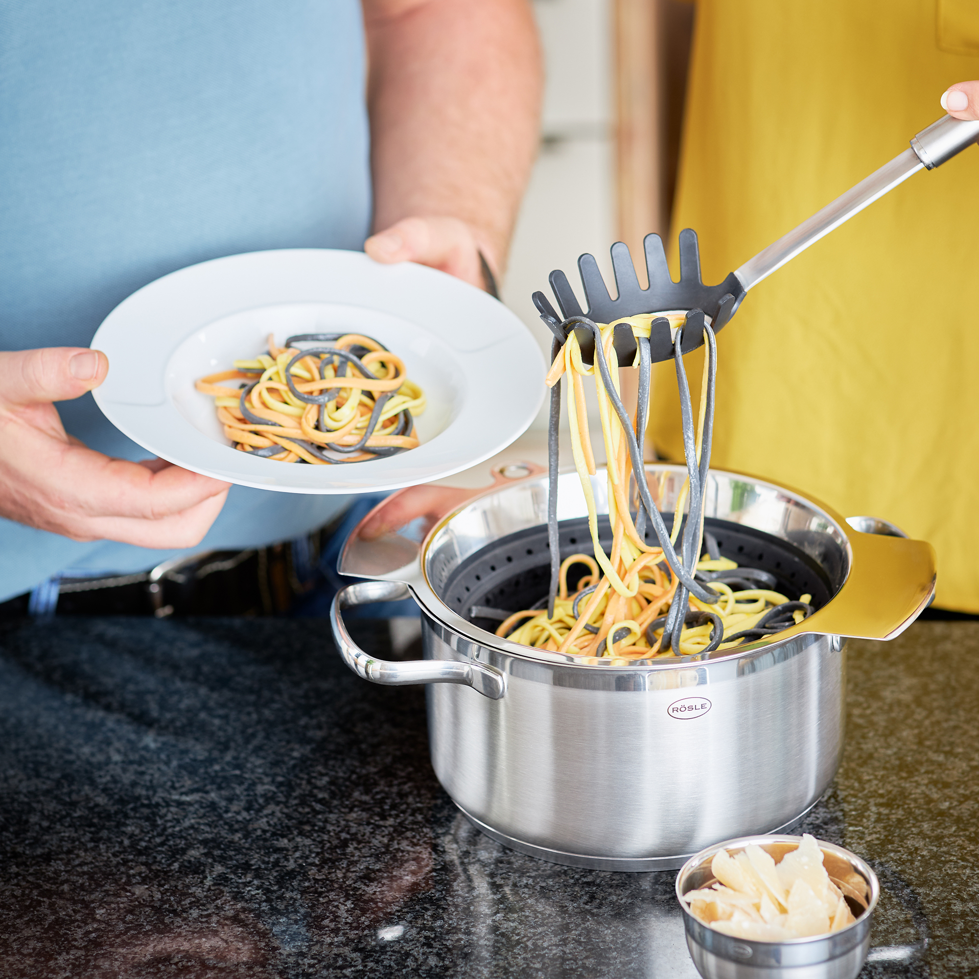 Round Handle Spaghetti Spoon silicone