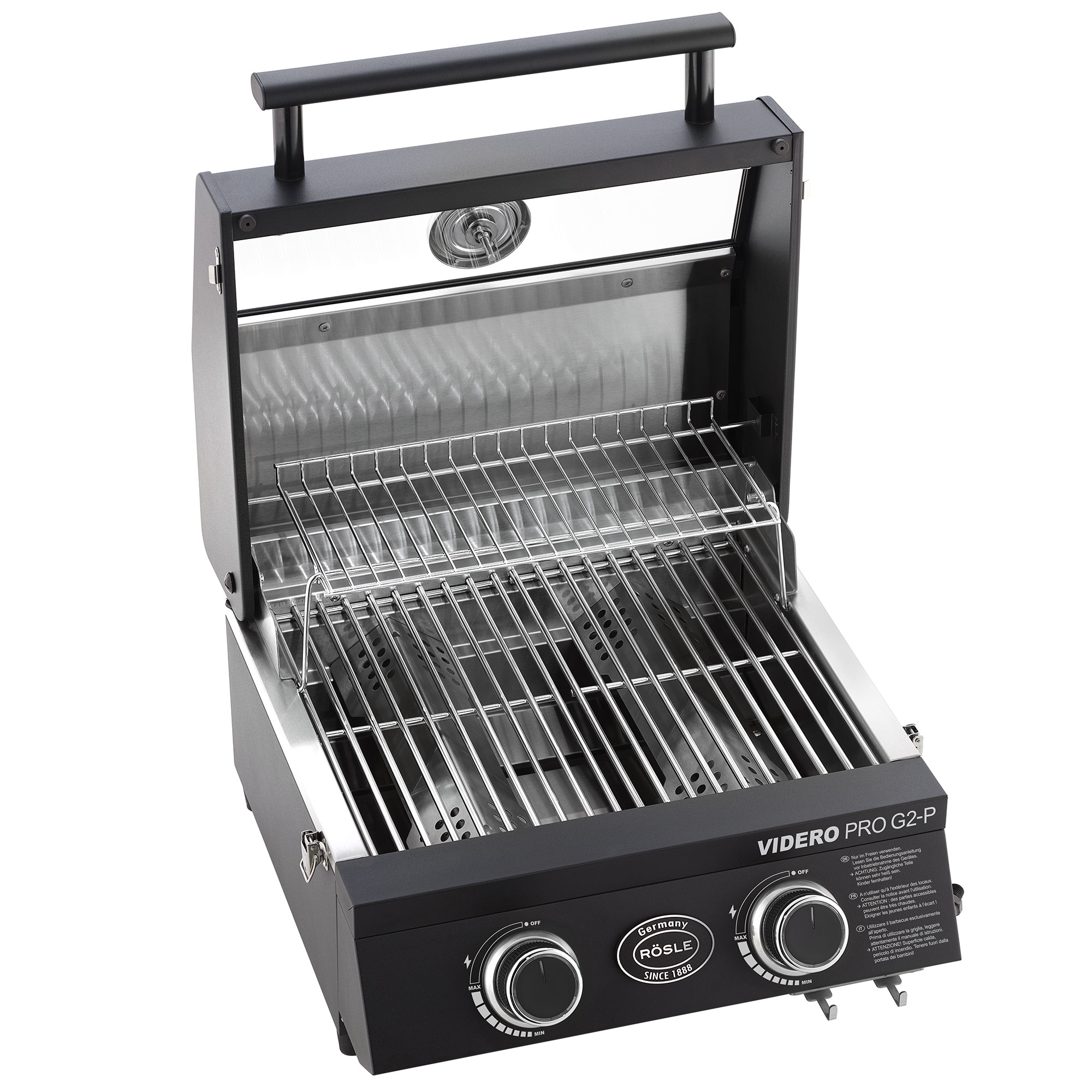 Gasgrill BBQ-Portable VIDERO PRO G2-P 50mbar