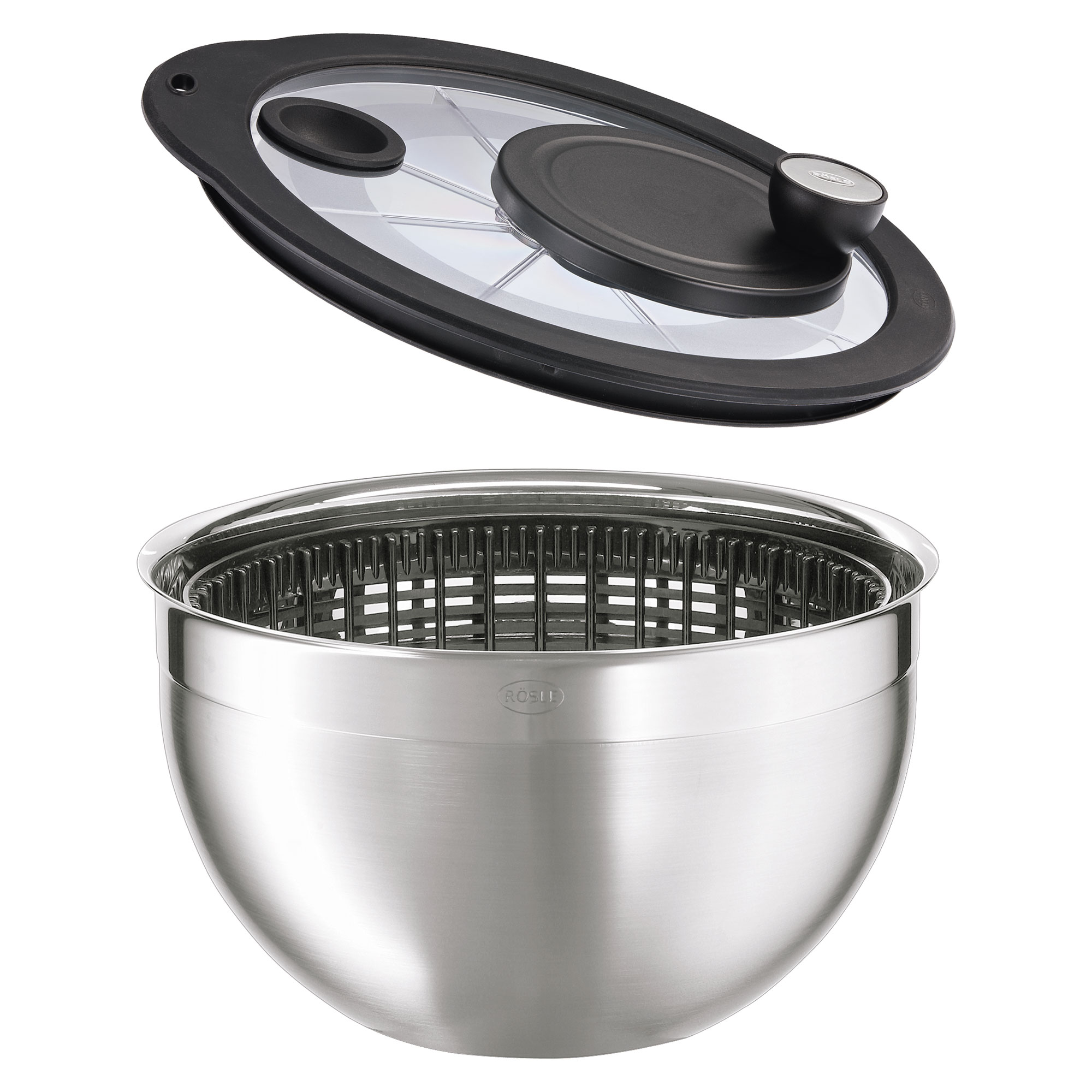 Salatschleuder-Set inkl. Frischhaltedeckel 