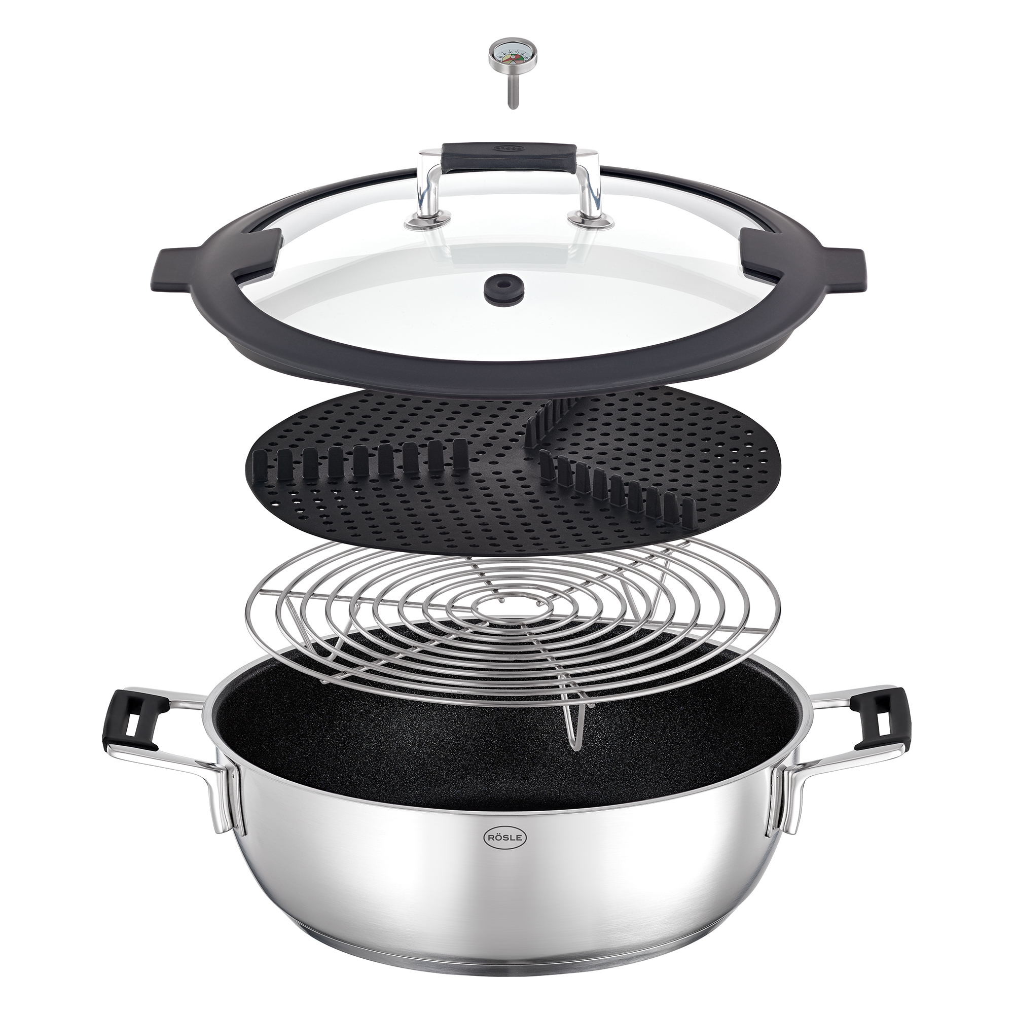 Aroma Dampfgarer SILENCE PRO Ø 28 cm ProResist
