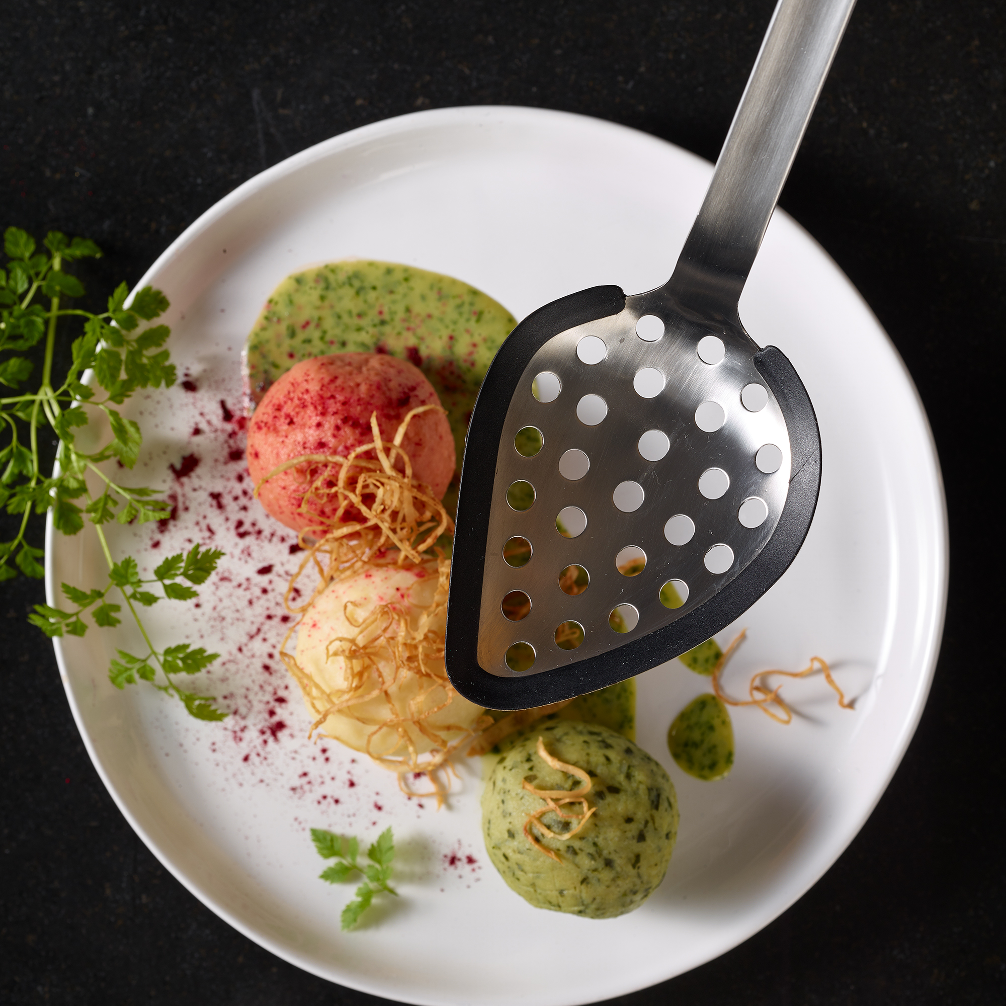 Round Handle Multifunction Spoon silicone