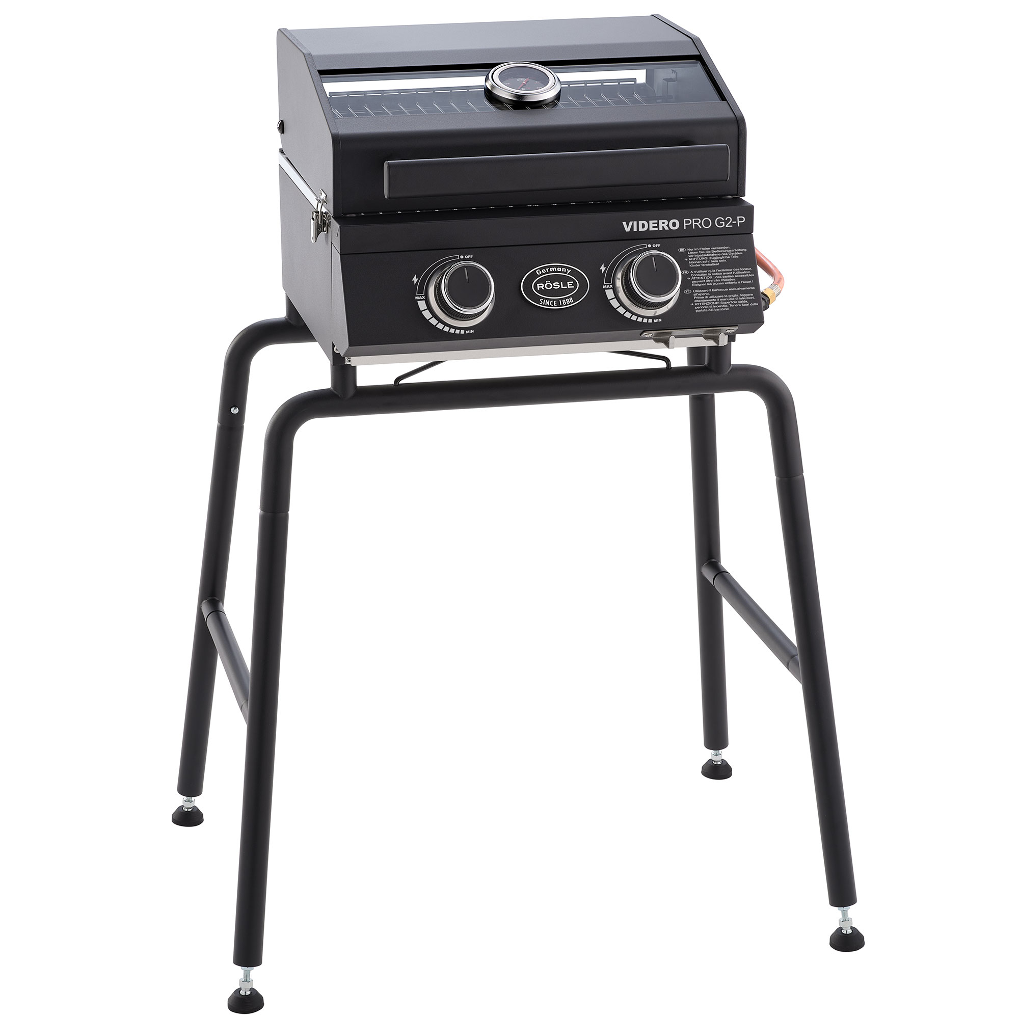 Gasgrill BBQ-Portable VIDERO PRO G2-P 50mbar